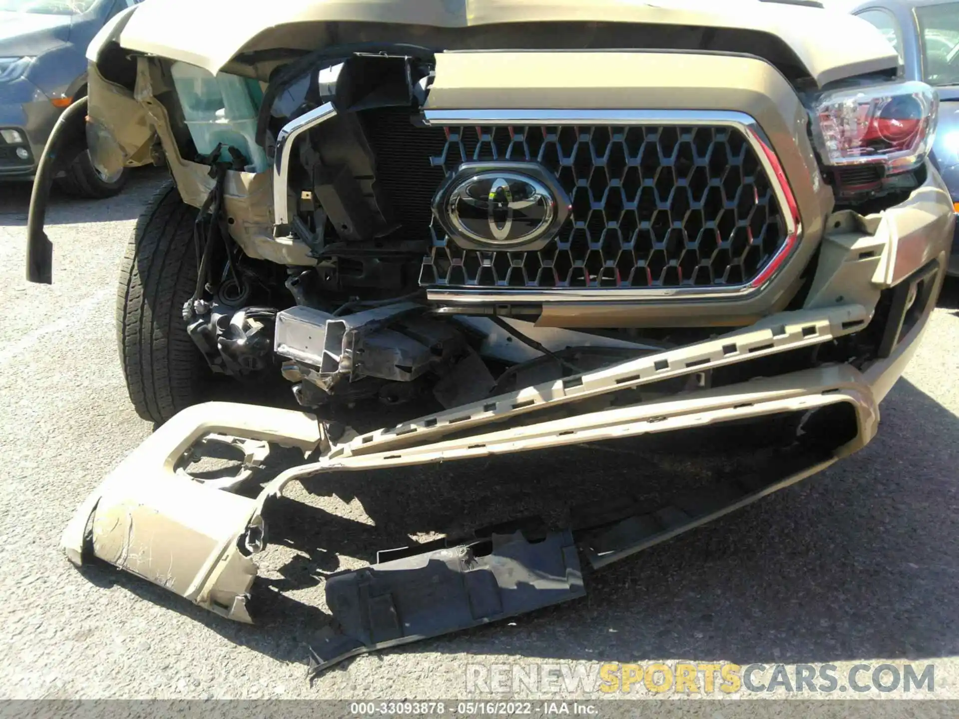 6 Photograph of a damaged car 3TMDZ5BN8KM055129 TOYOTA TACOMA 4WD 2019