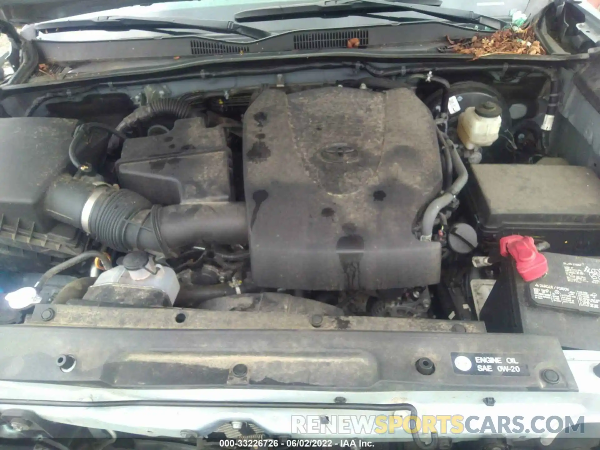 10 Photograph of a damaged car 3TMDZ5BN8KM056412 TOYOTA TACOMA 4WD 2019