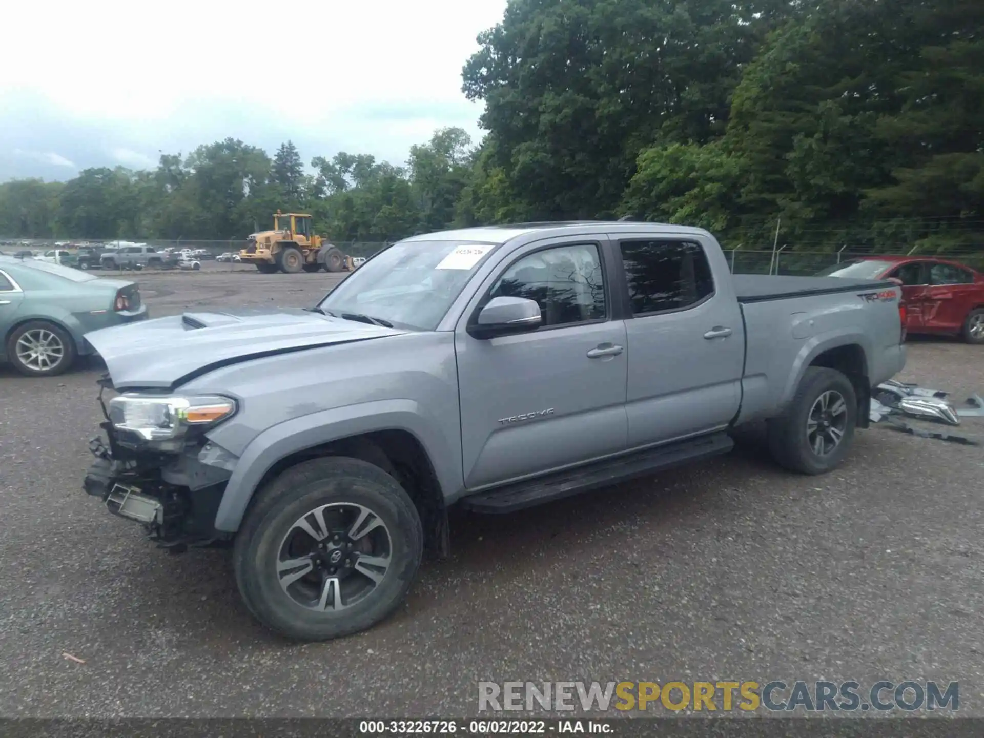 2 Photograph of a damaged car 3TMDZ5BN8KM056412 TOYOTA TACOMA 4WD 2019