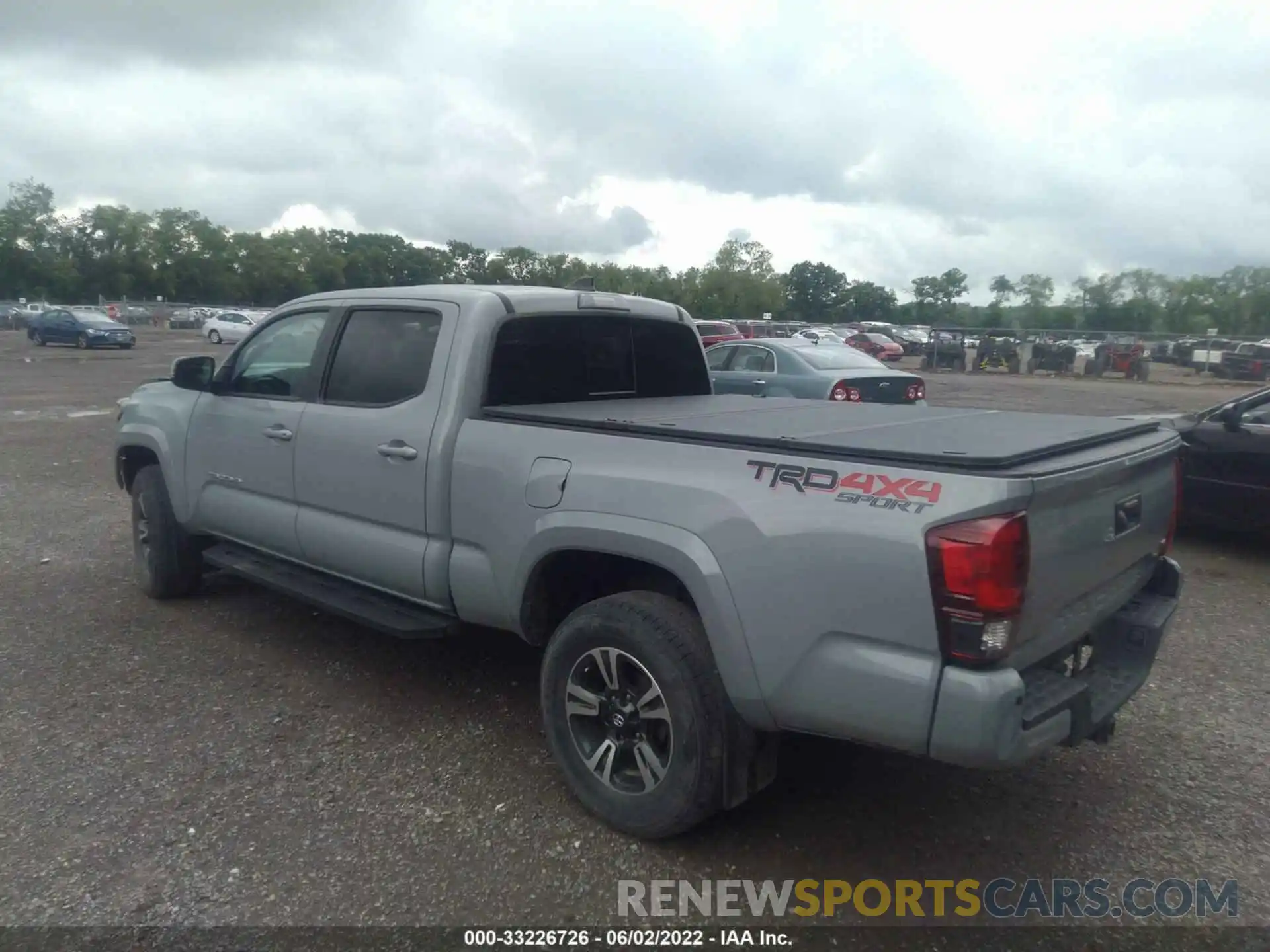 3 Photograph of a damaged car 3TMDZ5BN8KM056412 TOYOTA TACOMA 4WD 2019