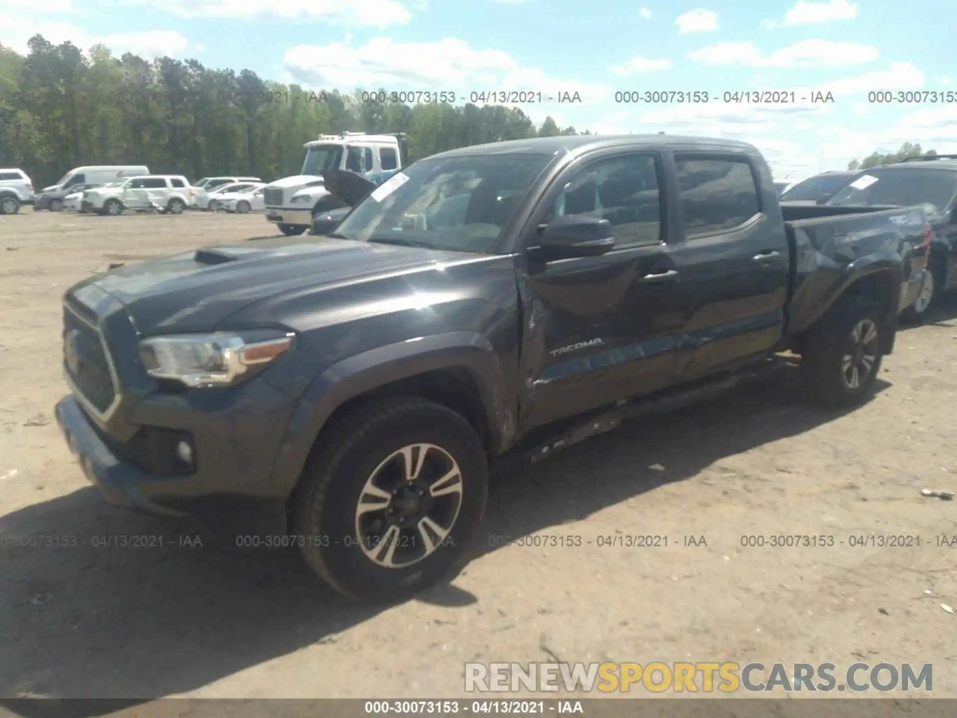 2 Photograph of a damaged car 3TMDZ5BN8KM067068 TOYOTA TACOMA 4WD 2019