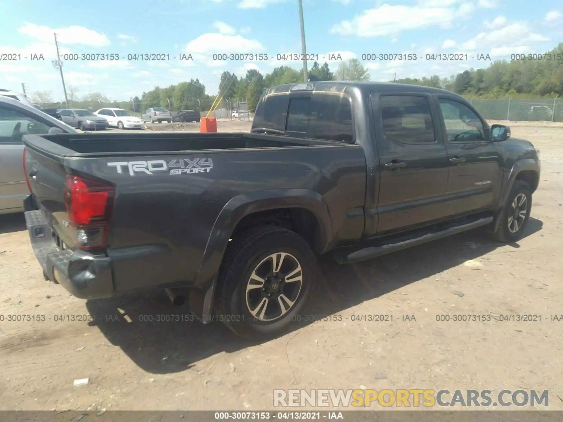 4 Photograph of a damaged car 3TMDZ5BN8KM067068 TOYOTA TACOMA 4WD 2019