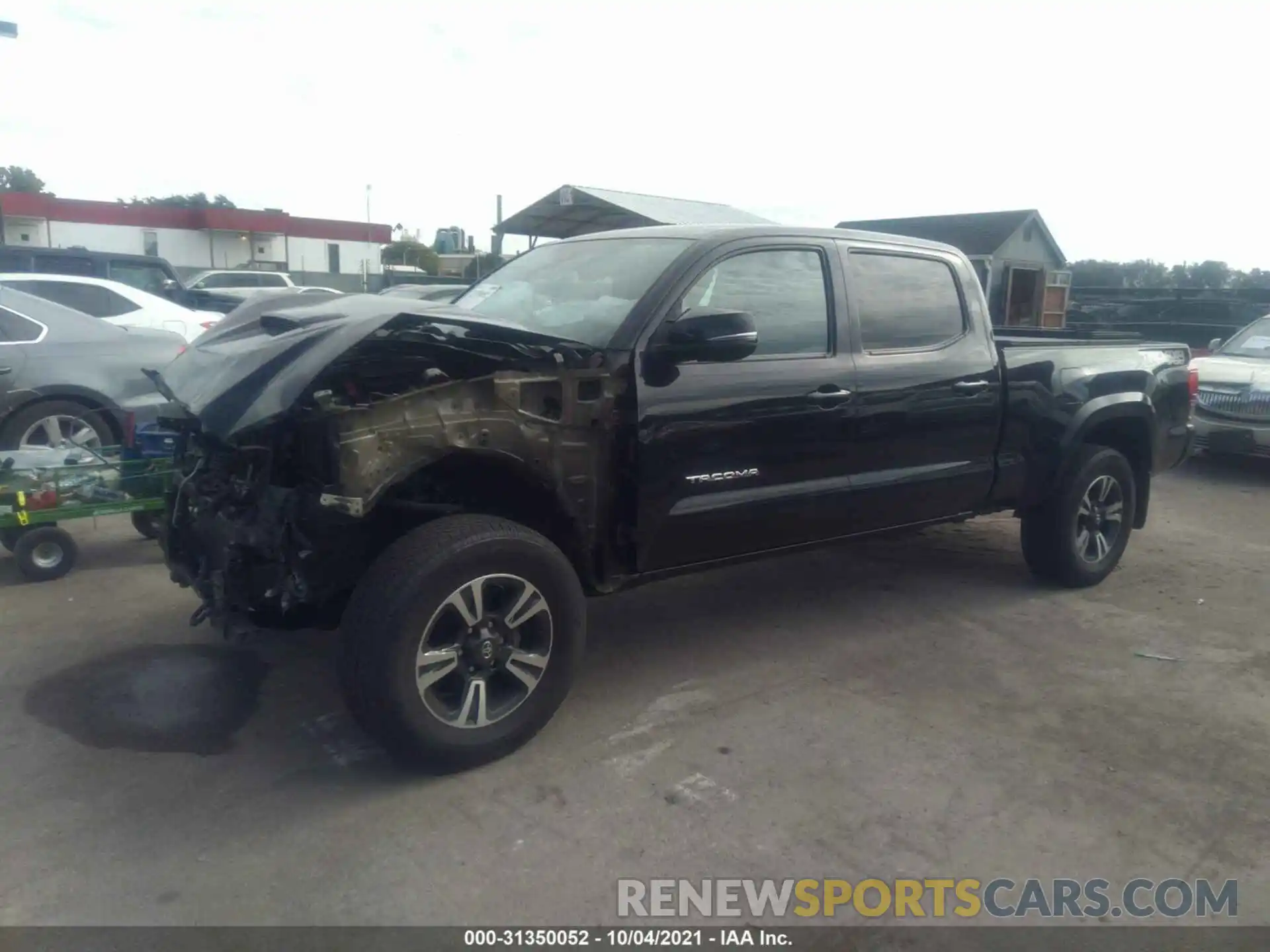 2 Photograph of a damaged car 3TMDZ5BN8KM068477 TOYOTA TACOMA 4WD 2019