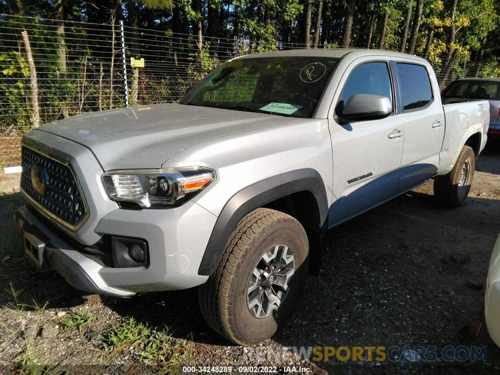 2 Фотография поврежденного автомобиля 3TMDZ5BN8KM071265 TOYOTA TACOMA 4WD 2019