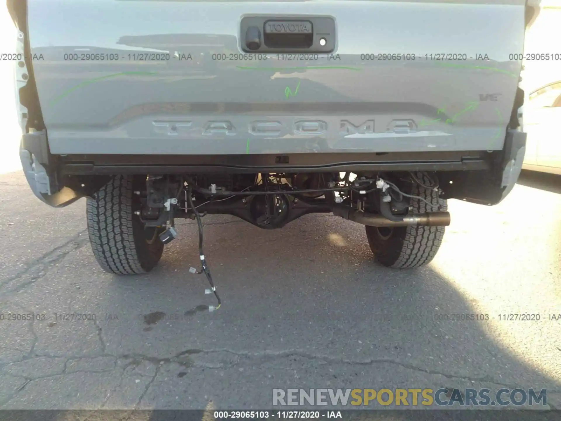 6 Photograph of a damaged car 3TMDZ5BN8KM074022 TOYOTA TACOMA 4WD 2019