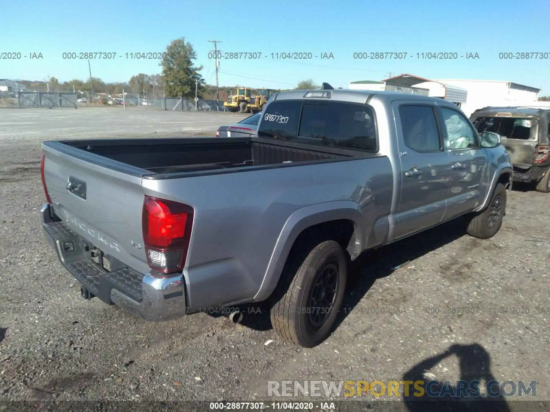 4 Photograph of a damaged car 3TMDZ5BN8KM075820 TOYOTA TACOMA 4WD 2019