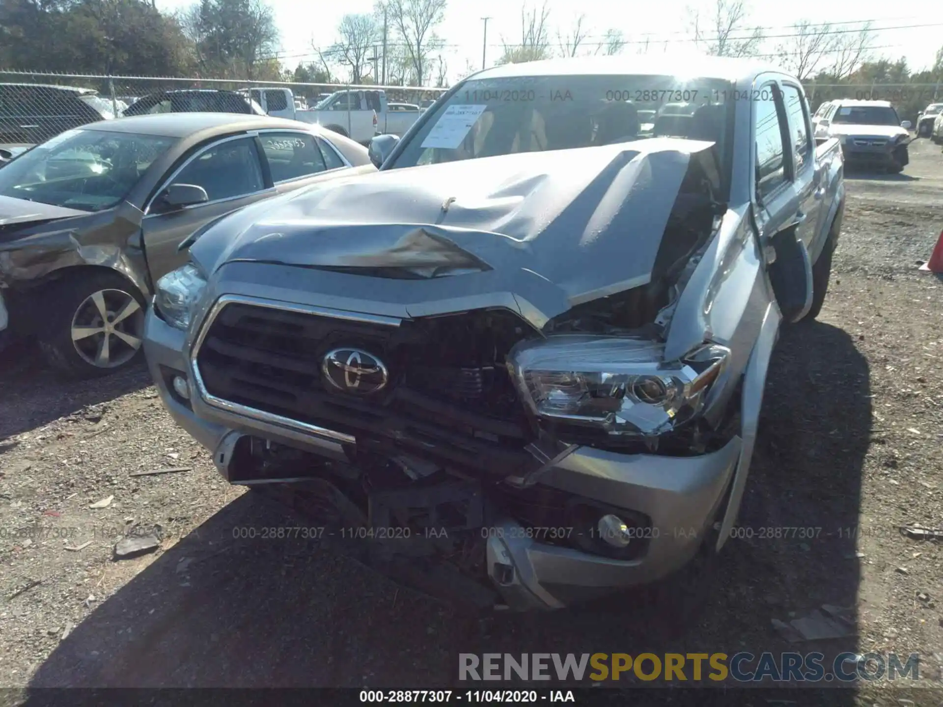 6 Photograph of a damaged car 3TMDZ5BN8KM075820 TOYOTA TACOMA 4WD 2019