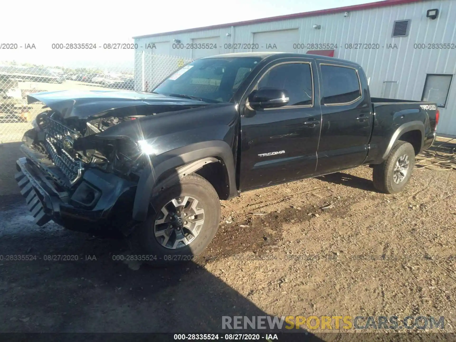 2 Photograph of a damaged car 3TMDZ5BN9KM058573 TOYOTA TACOMA 4WD 2019