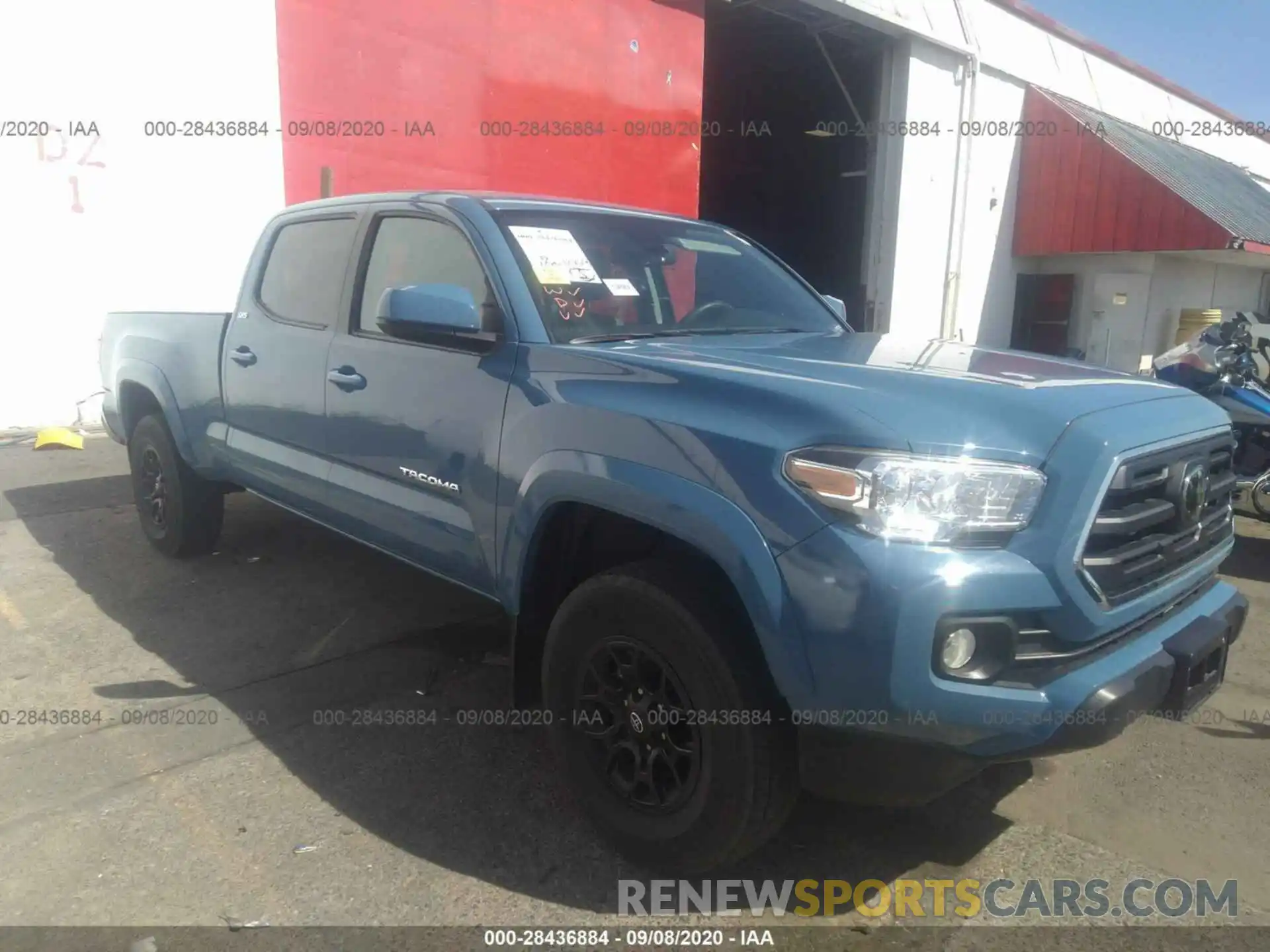 1 Photograph of a damaged car 3TMDZ5BN9KM072733 TOYOTA TACOMA 4WD 2019