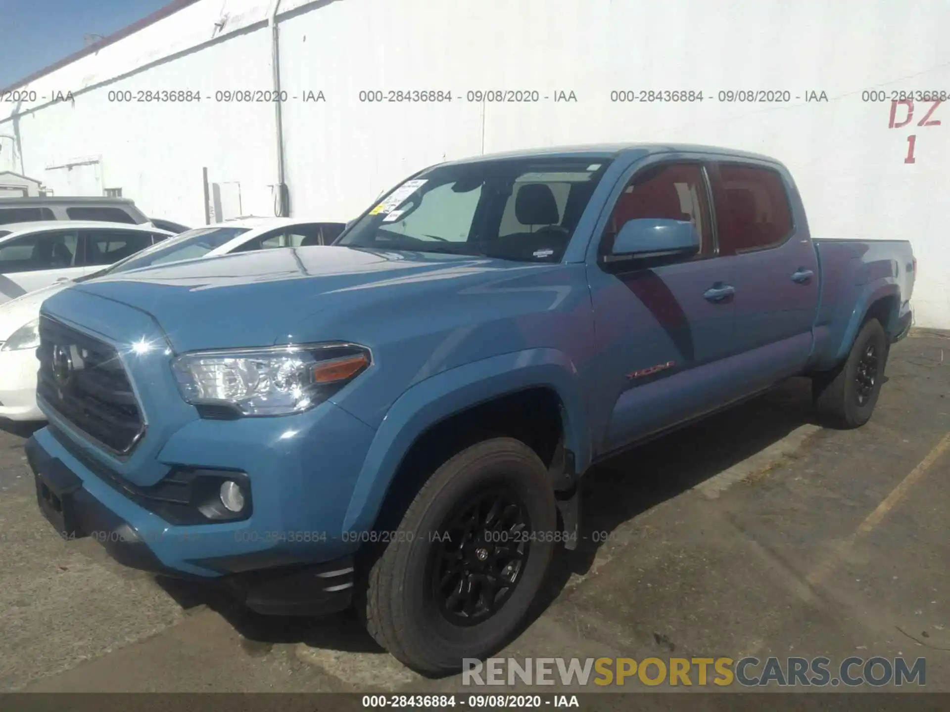 2 Photograph of a damaged car 3TMDZ5BN9KM072733 TOYOTA TACOMA 4WD 2019