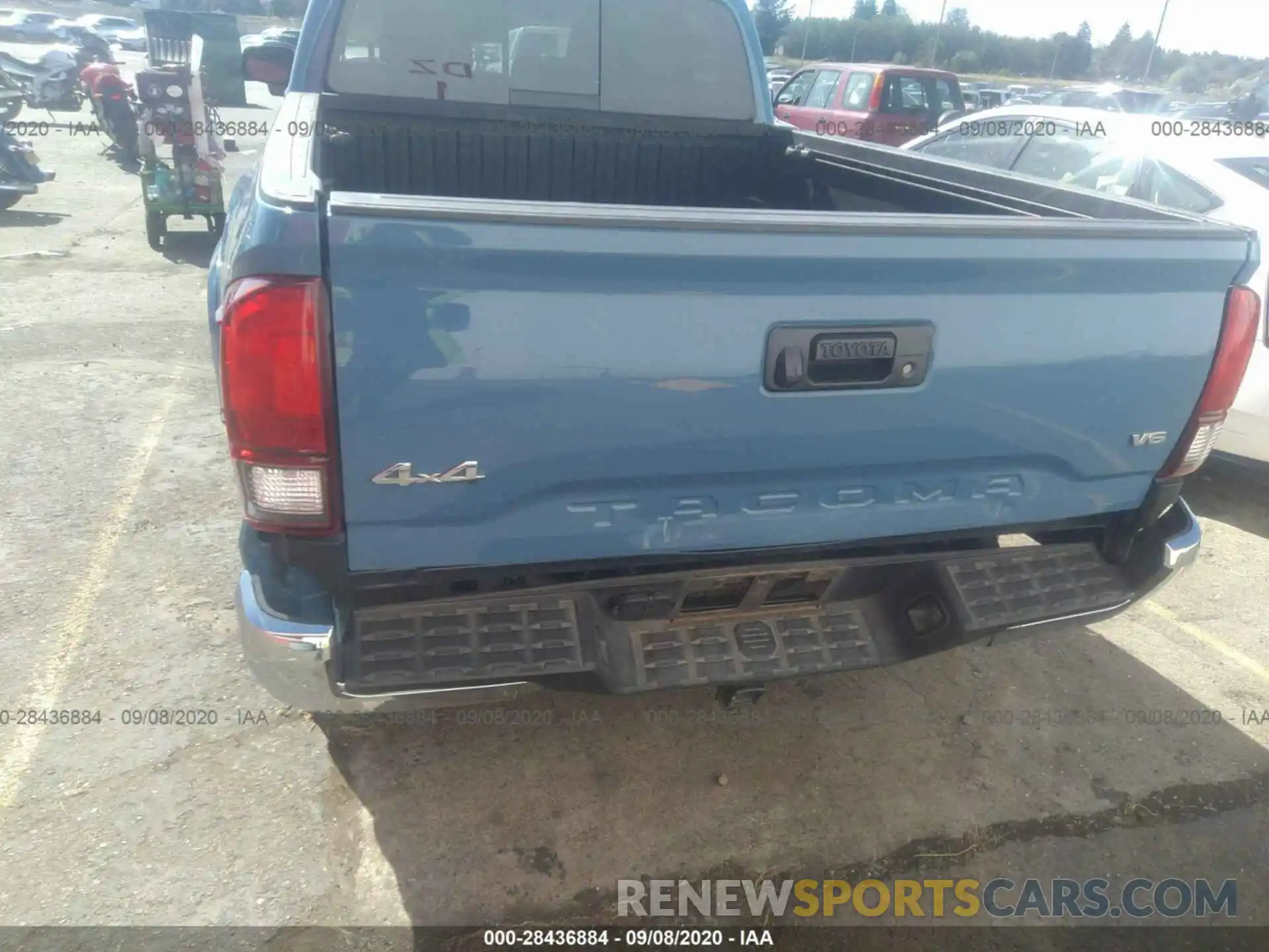 6 Photograph of a damaged car 3TMDZ5BN9KM072733 TOYOTA TACOMA 4WD 2019