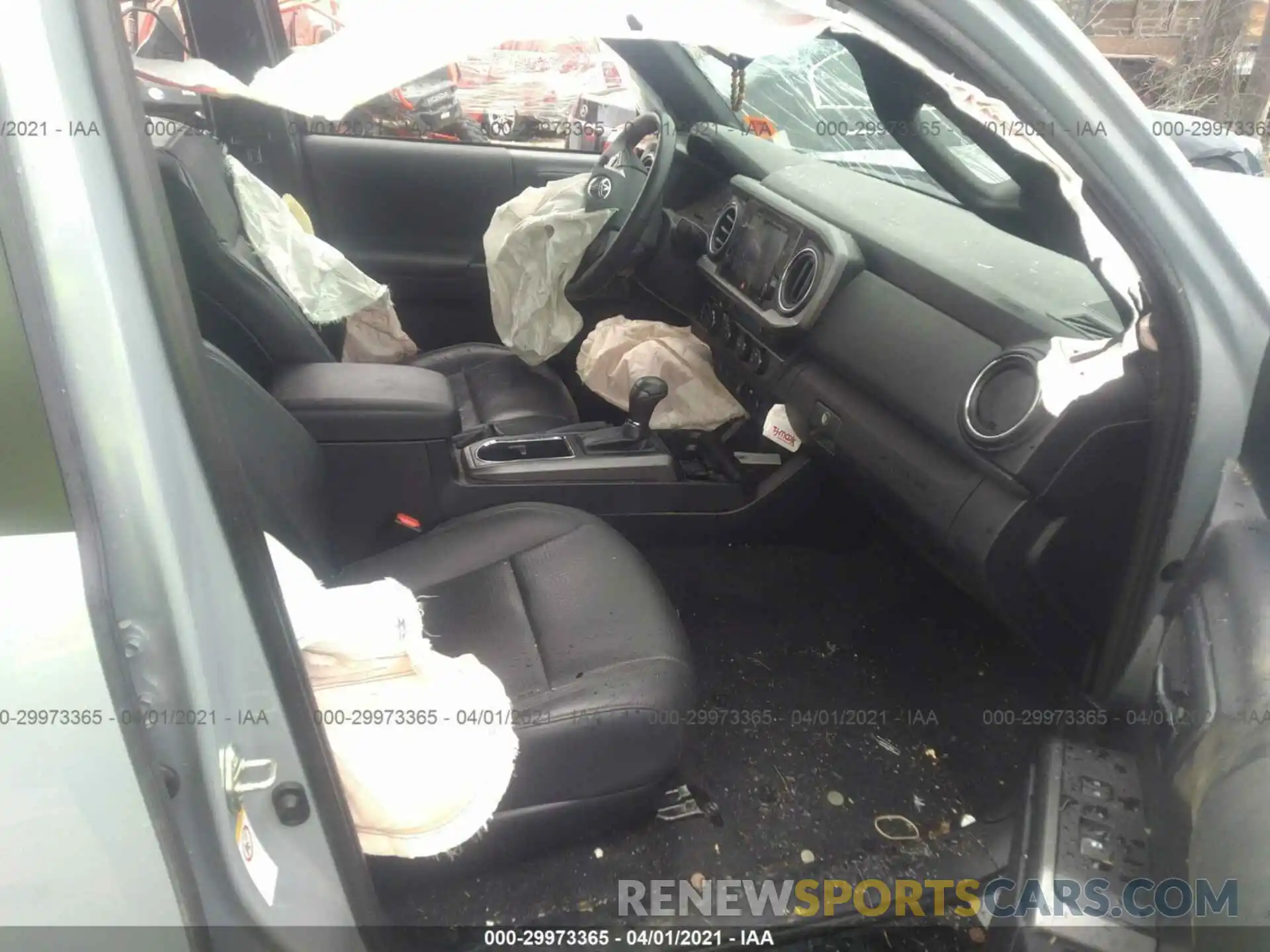 5 Photograph of a damaged car 3TMDZ5BN9KM076796 TOYOTA TACOMA 4WD 2019