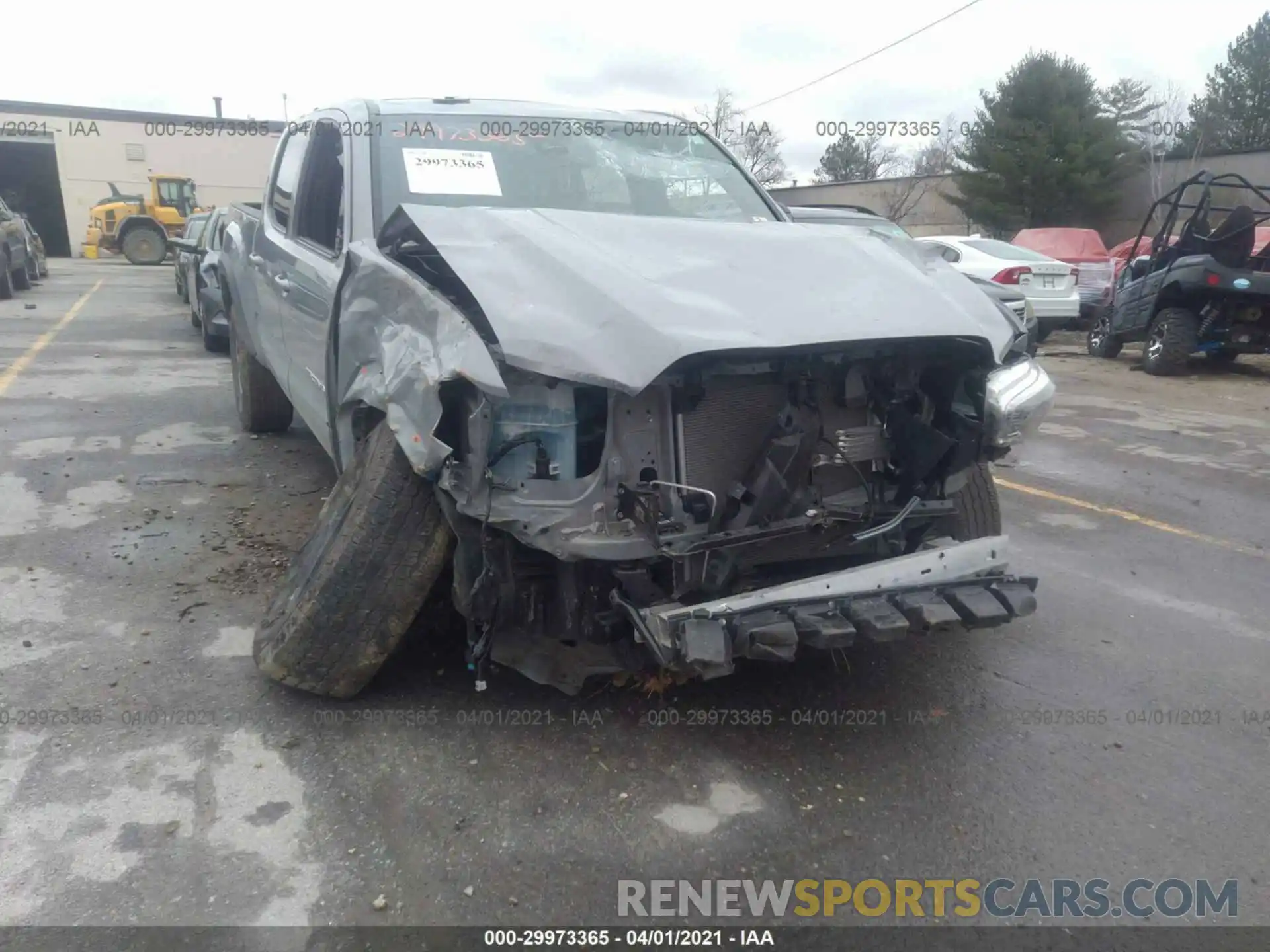 6 Photograph of a damaged car 3TMDZ5BN9KM076796 TOYOTA TACOMA 4WD 2019