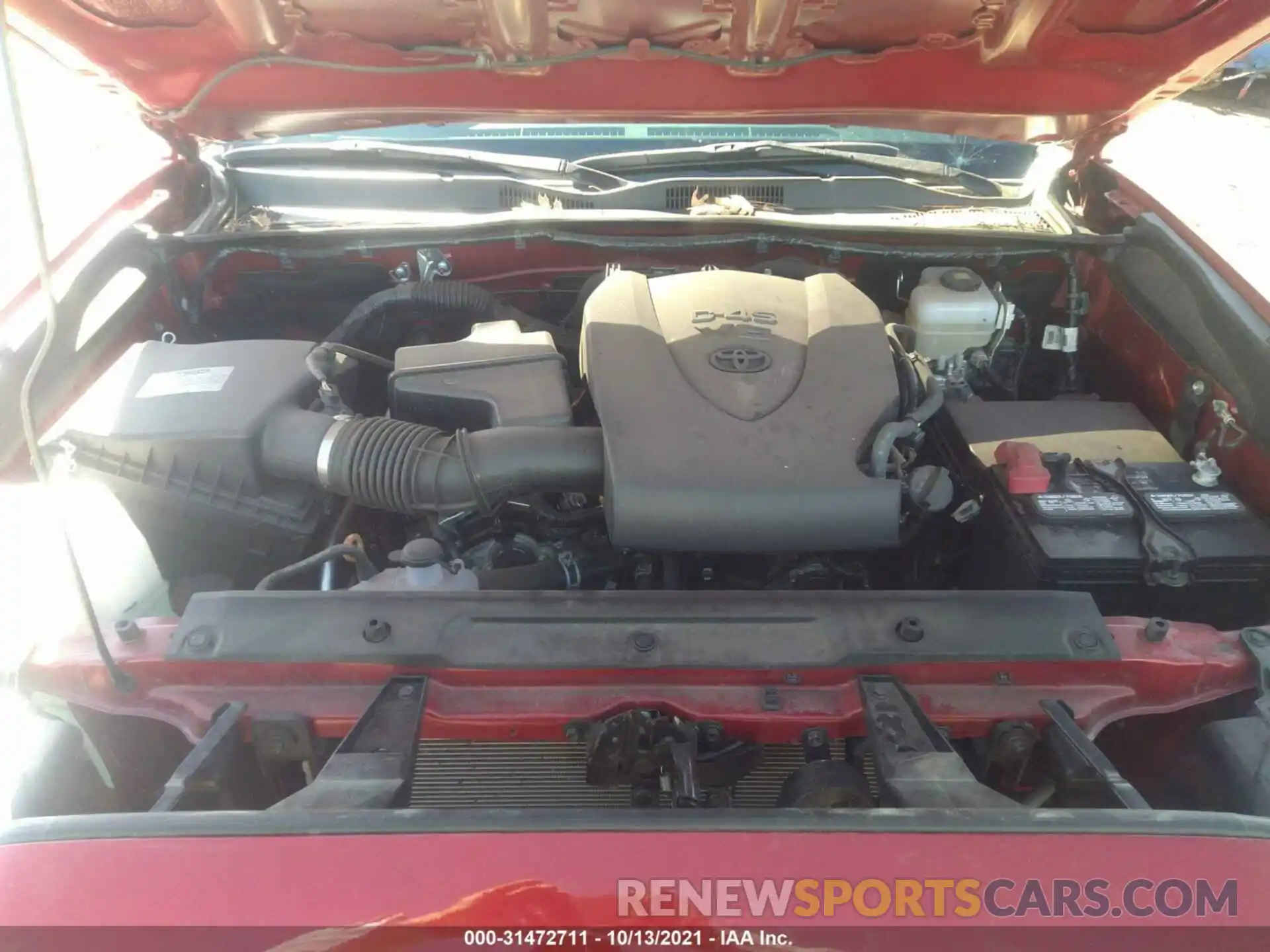 10 Photograph of a damaged car 3TMDZ5BN9KM078919 TOYOTA TACOMA 4WD 2019