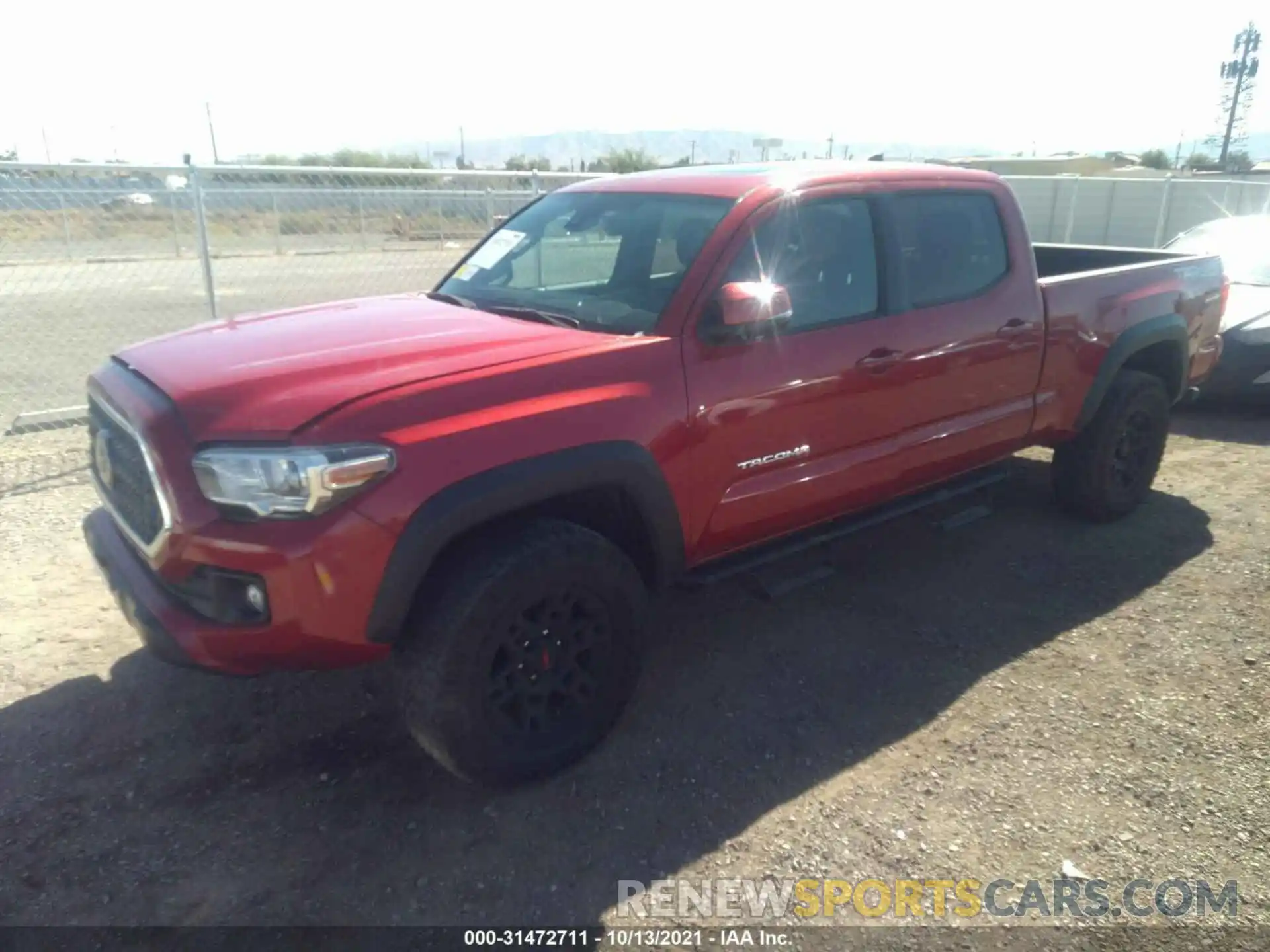 2 Photograph of a damaged car 3TMDZ5BN9KM078919 TOYOTA TACOMA 4WD 2019