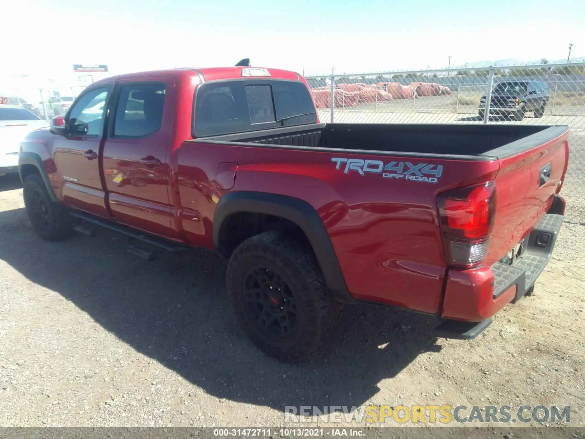 3 Photograph of a damaged car 3TMDZ5BN9KM078919 TOYOTA TACOMA 4WD 2019