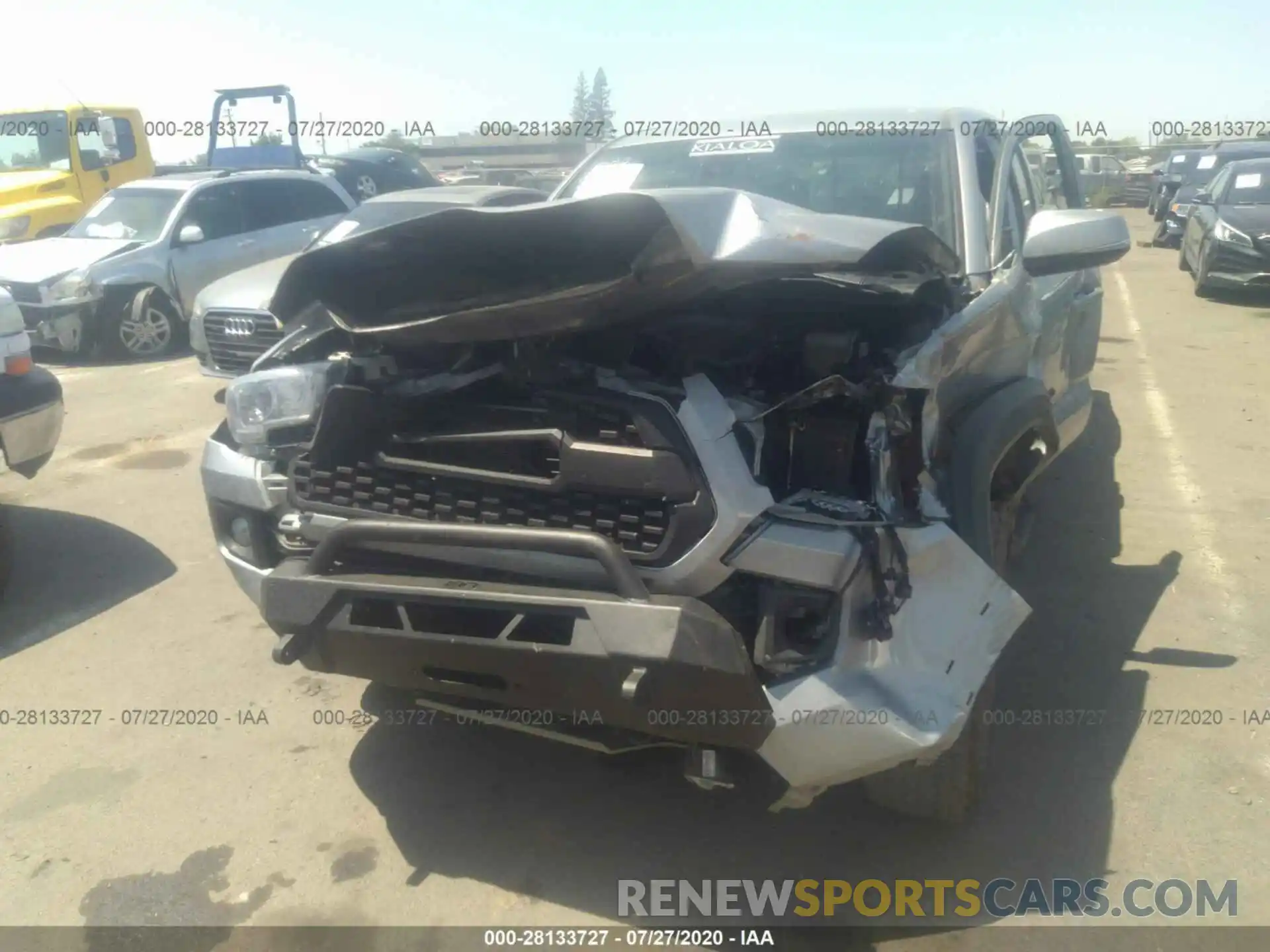 6 Фотография поврежденного автомобиля 3TMDZ5BNXKM064687 TOYOTA TACOMA 4WD 2019