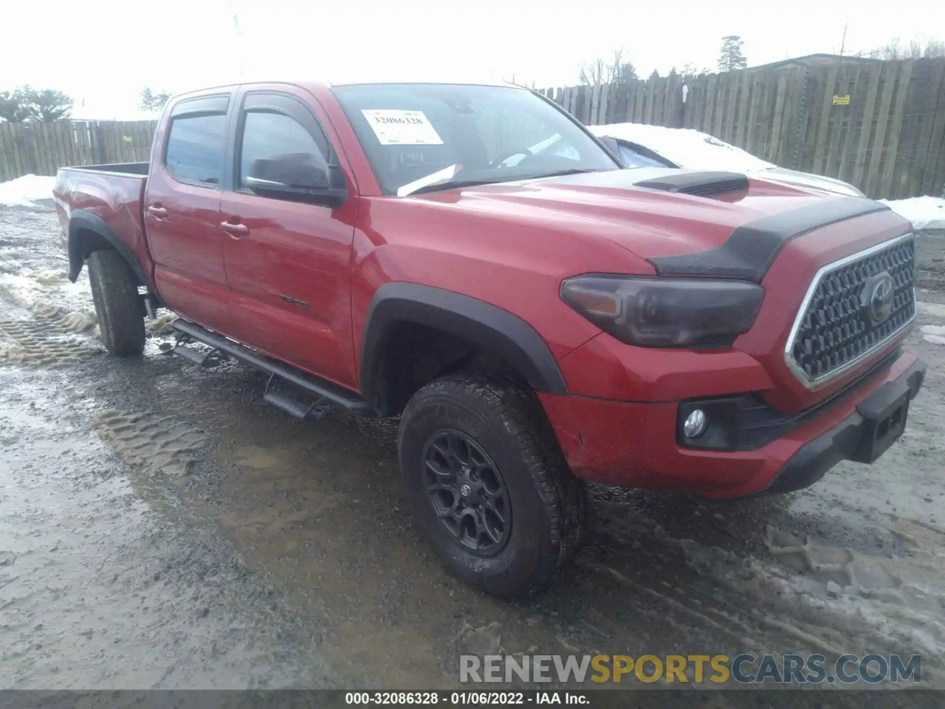 1 Photograph of a damaged car 3TMDZ5BNXKM071266 TOYOTA TACOMA 4WD 2019