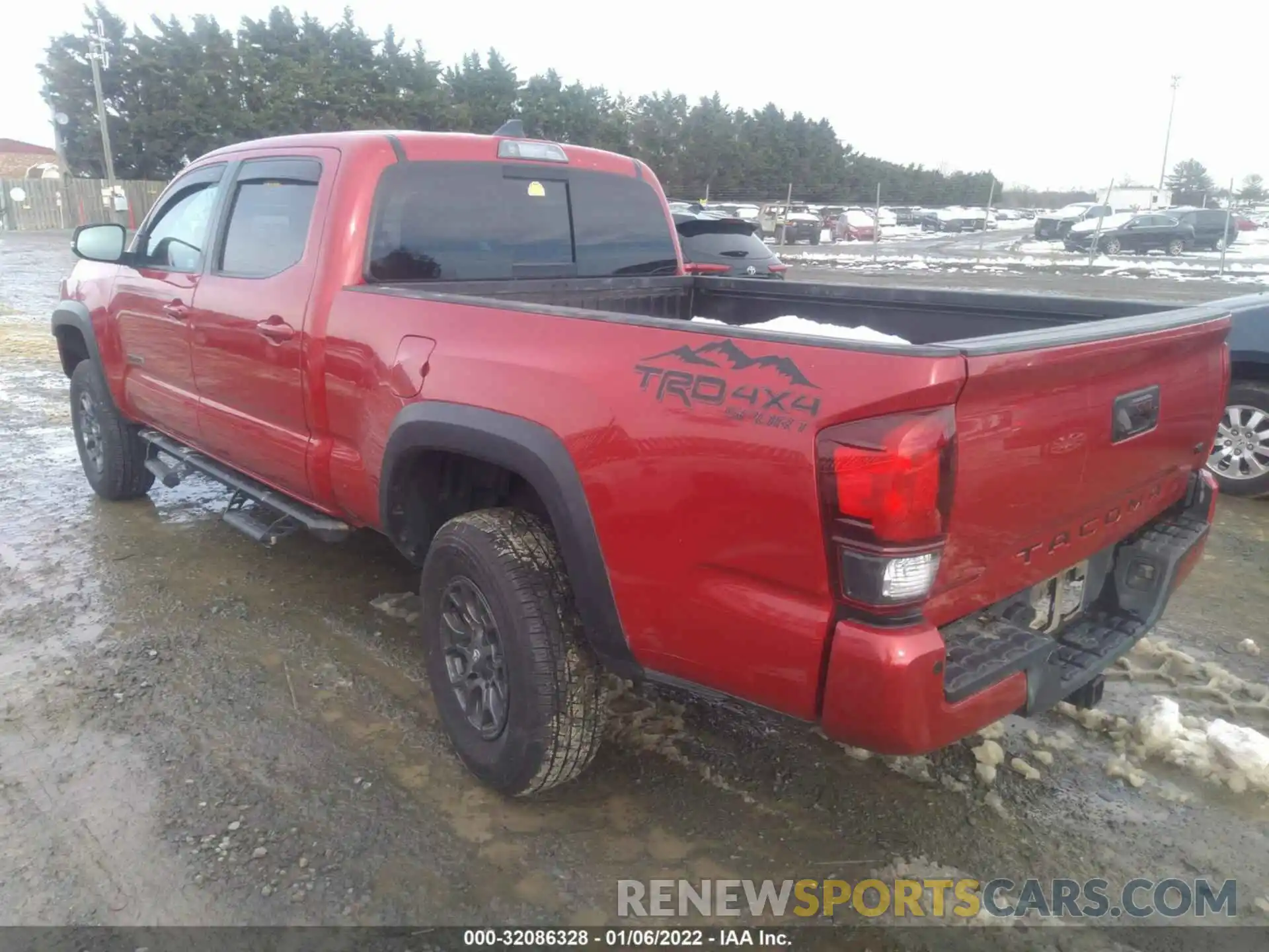 3 Фотография поврежденного автомобиля 3TMDZ5BNXKM071266 TOYOTA TACOMA 4WD 2019