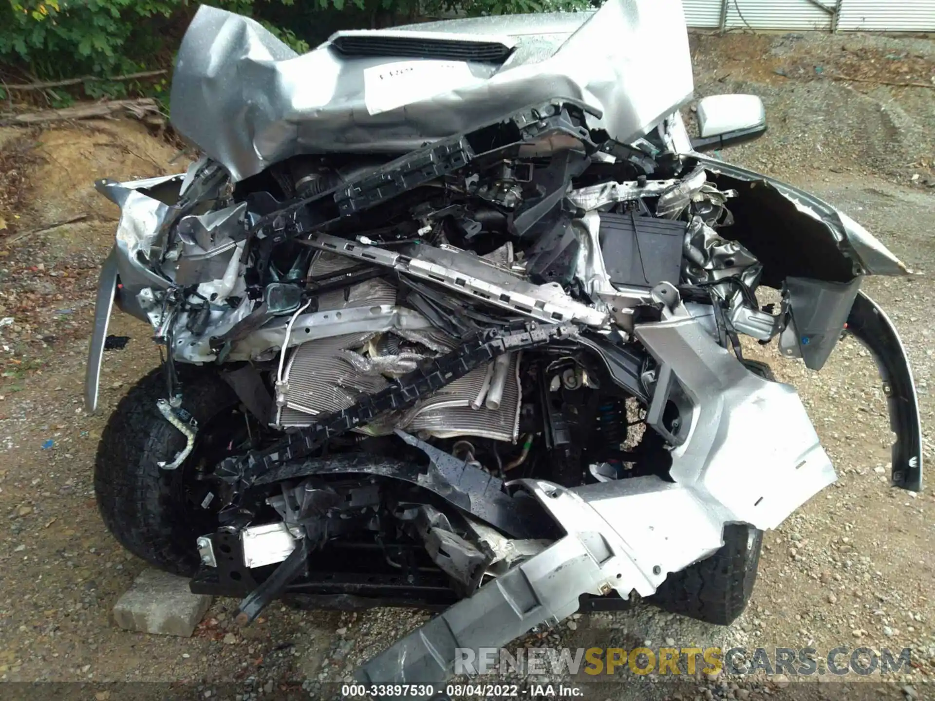 10 Photograph of a damaged car 3TMDZ5BNXKM076872 TOYOTA TACOMA 4WD 2019