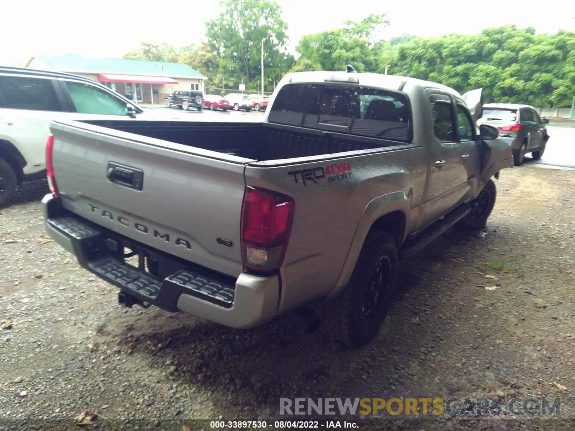 4 Photograph of a damaged car 3TMDZ5BNXKM076872 TOYOTA TACOMA 4WD 2019