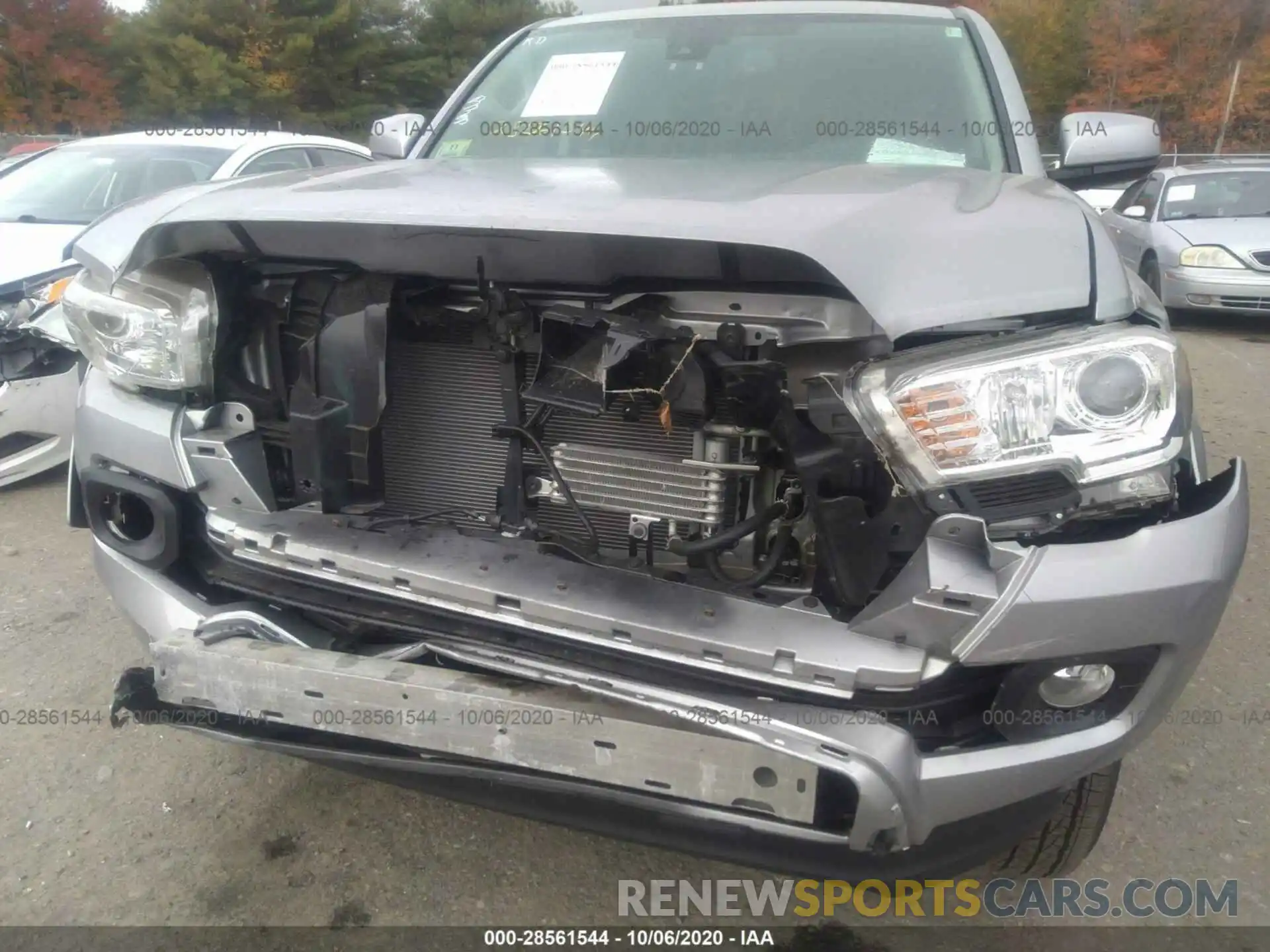 6 Photograph of a damaged car 3TMDZ5BNXKM078511 TOYOTA TACOMA 4WD 2019