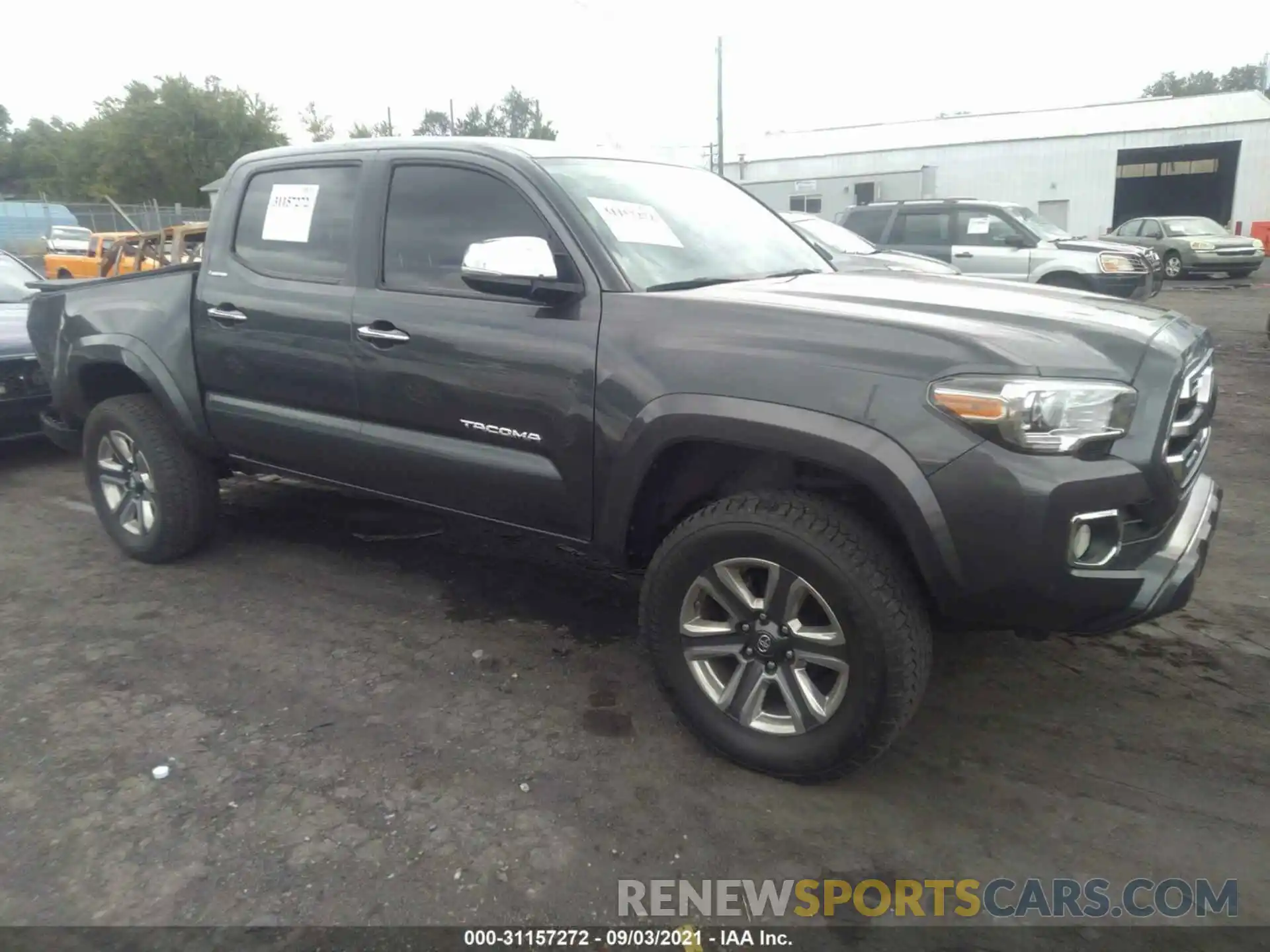 1 Photograph of a damaged car 3TMGZ5AN0KM206348 TOYOTA TACOMA 4WD 2019