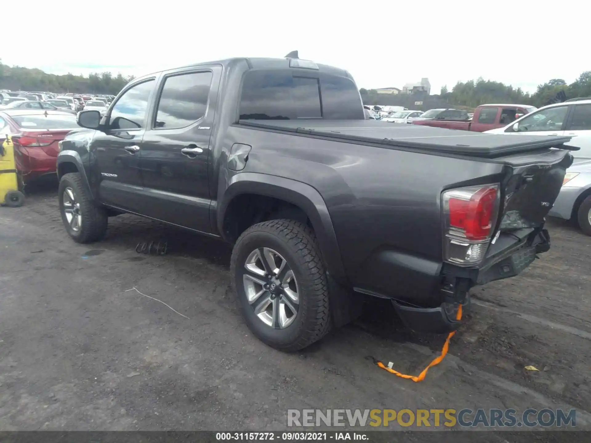 3 Фотография поврежденного автомобиля 3TMGZ5AN0KM206348 TOYOTA TACOMA 4WD 2019