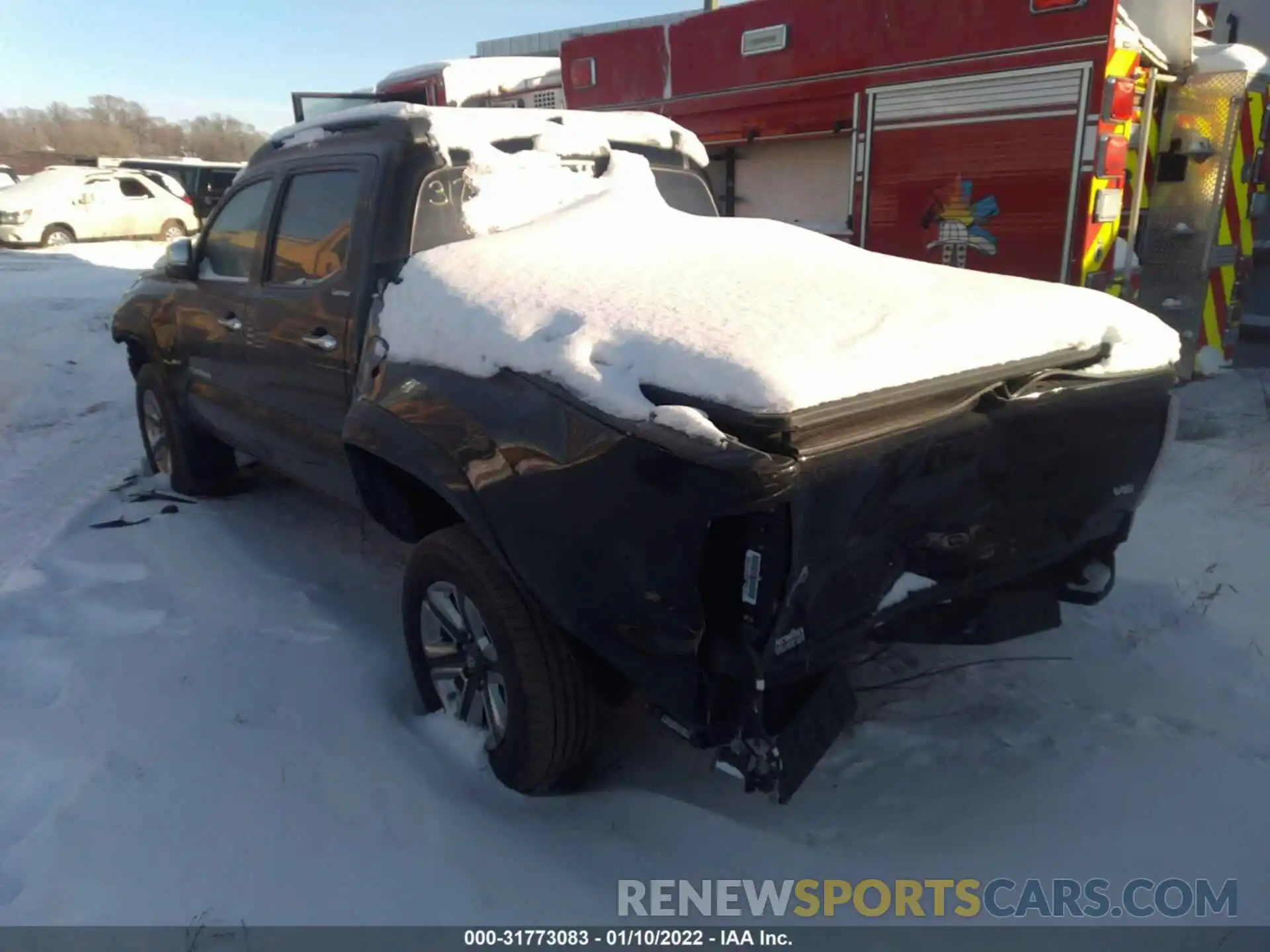 3 Photograph of a damaged car 3TMGZ5AN0KM270177 TOYOTA TACOMA 4WD 2019