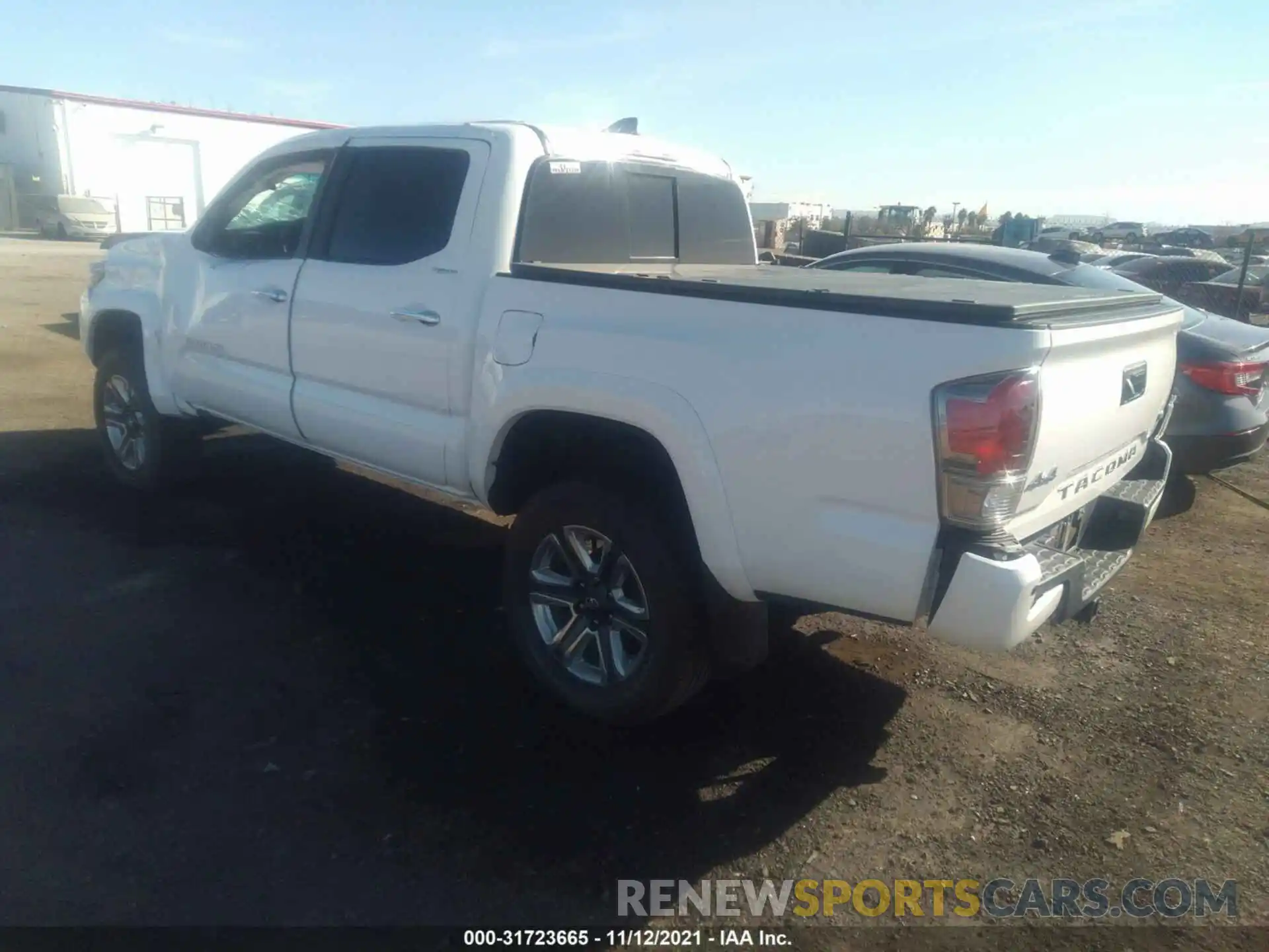 3 Photograph of a damaged car 3TMGZ5AN0KM272818 TOYOTA TACOMA 4WD 2019