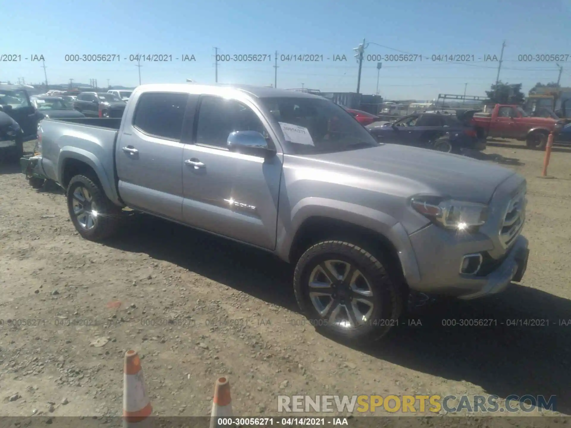 1 Photograph of a damaged car 3TMGZ5AN1KM204608 TOYOTA TACOMA 4WD 2019