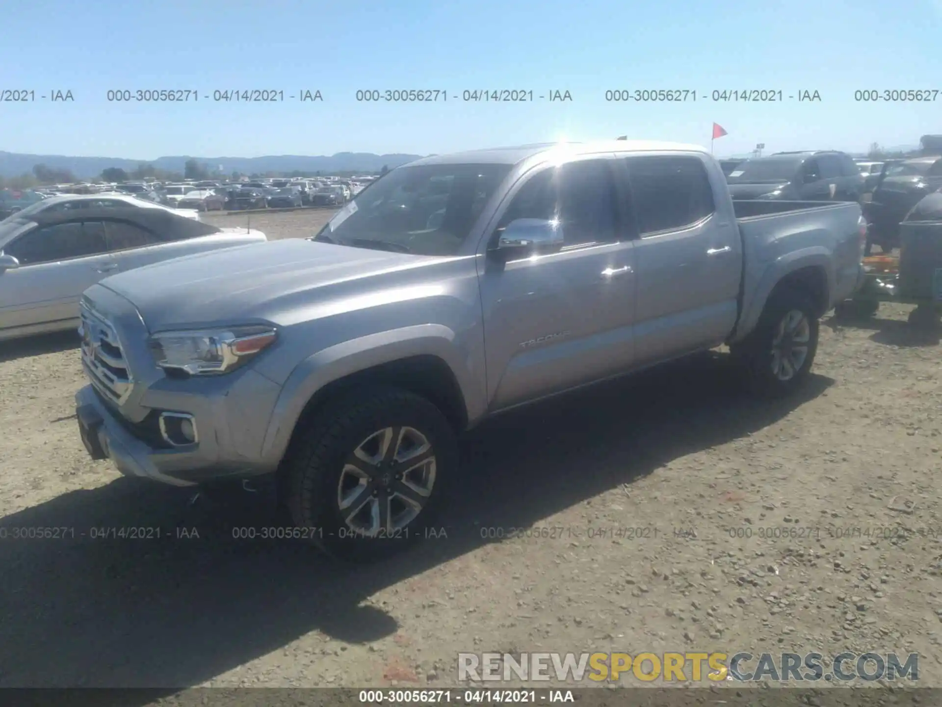 2 Photograph of a damaged car 3TMGZ5AN1KM204608 TOYOTA TACOMA 4WD 2019