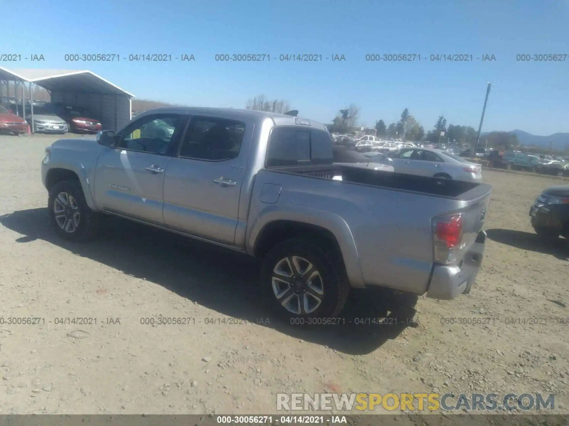 3 Photograph of a damaged car 3TMGZ5AN1KM204608 TOYOTA TACOMA 4WD 2019