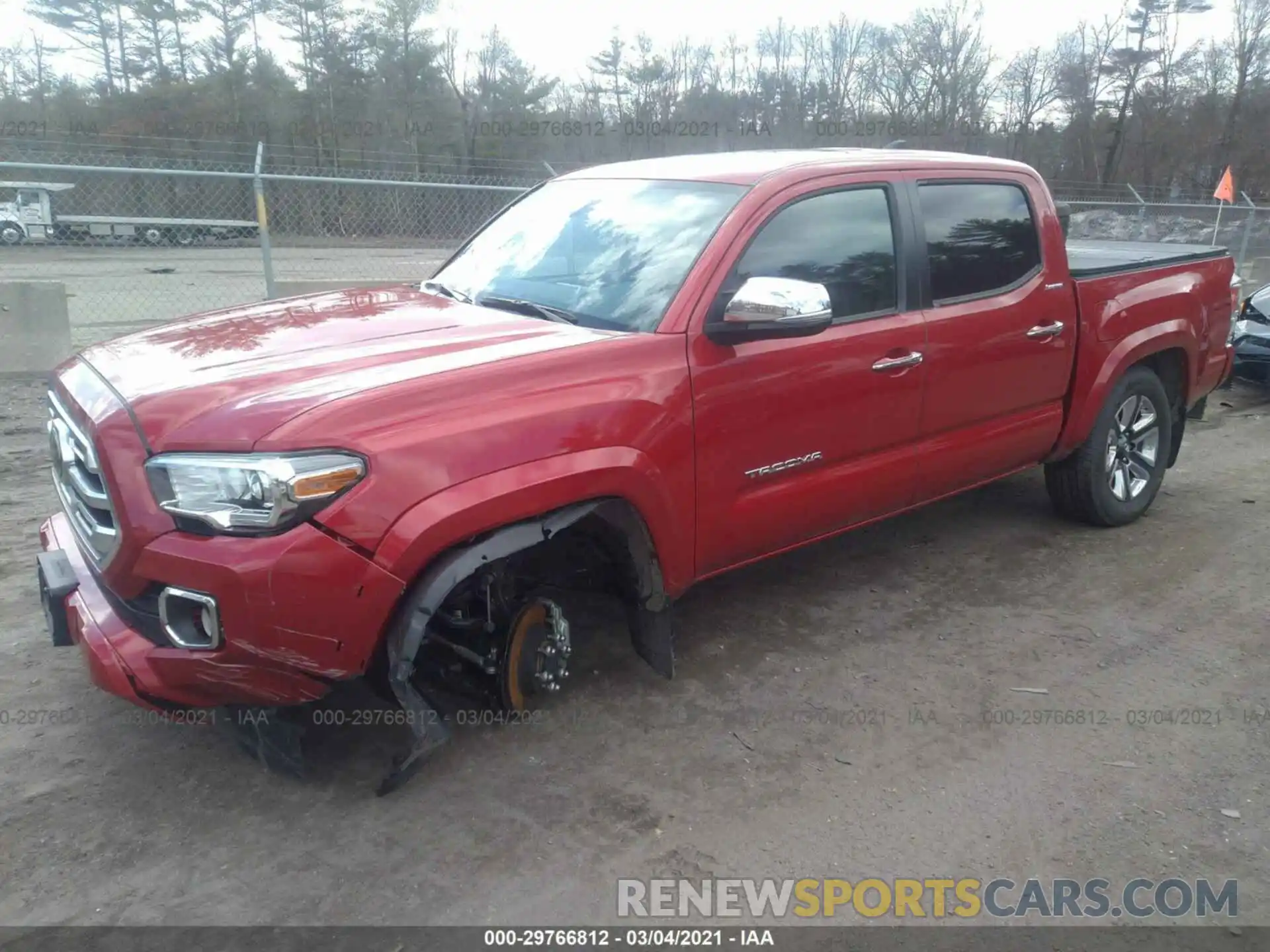 2 Photograph of a damaged car 3TMGZ5AN1KM286212 TOYOTA TACOMA 4WD 2019