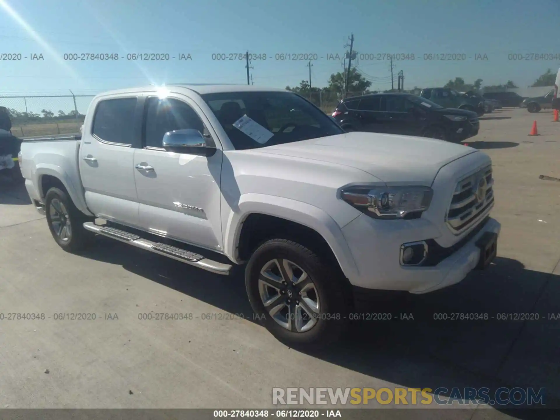 1 Photograph of a damaged car 3TMGZ5AN2KM254255 TOYOTA TACOMA 4WD 2019