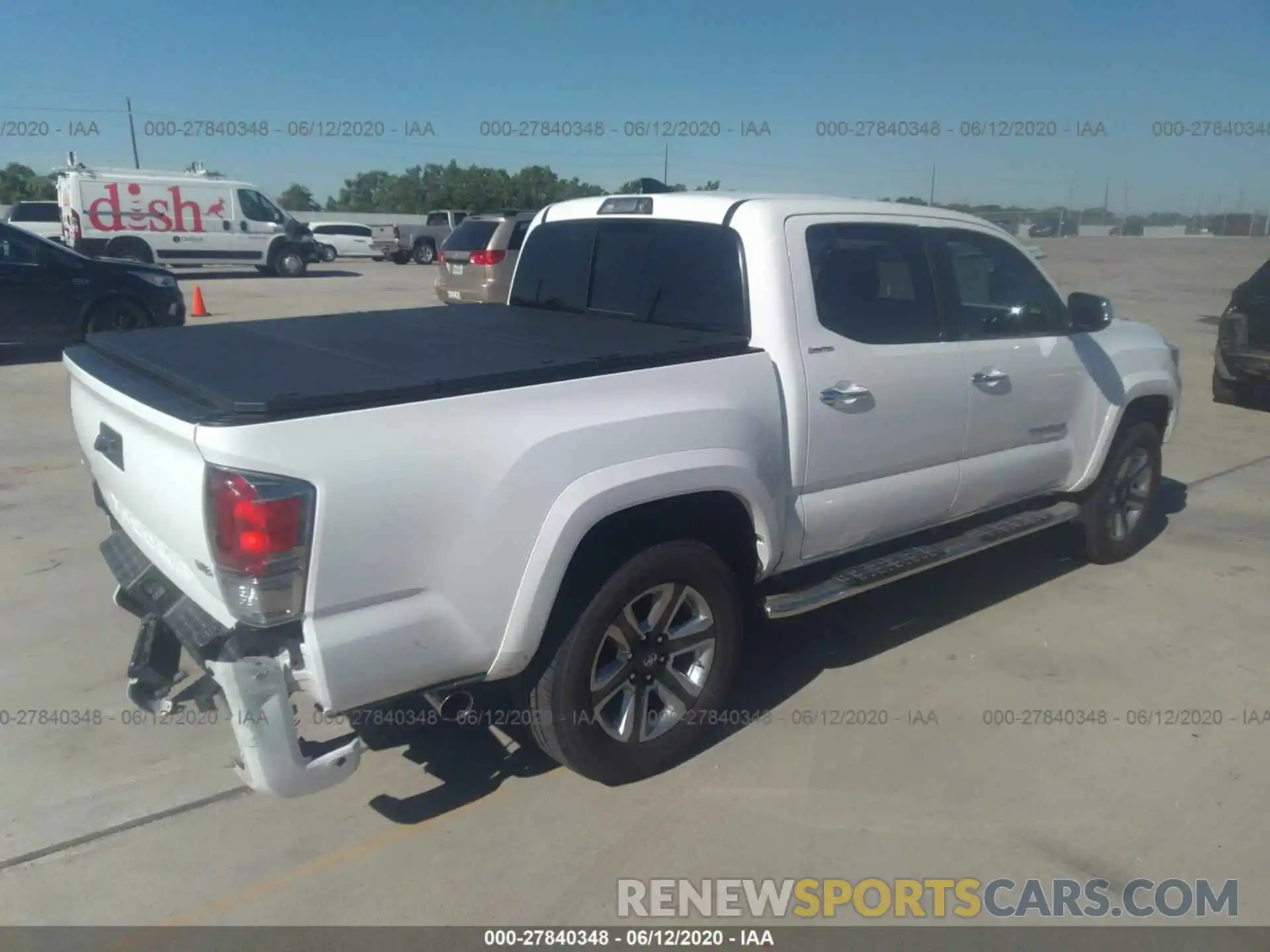 4 Photograph of a damaged car 3TMGZ5AN2KM254255 TOYOTA TACOMA 4WD 2019