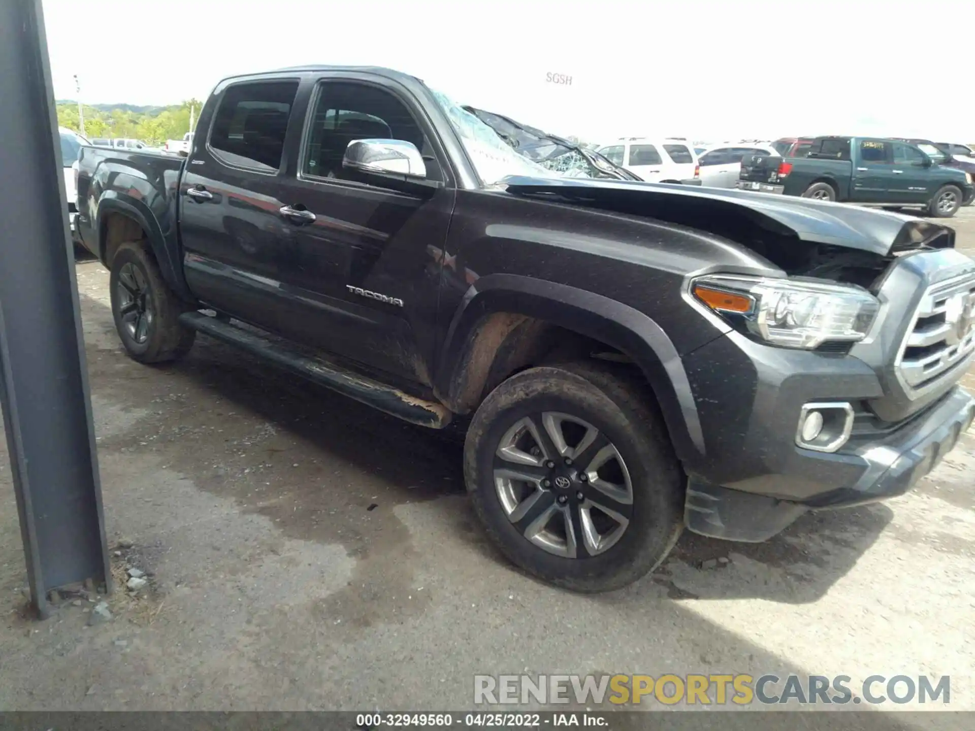 1 Photograph of a damaged car 3TMGZ5AN3KM262204 TOYOTA TACOMA 4WD 2019