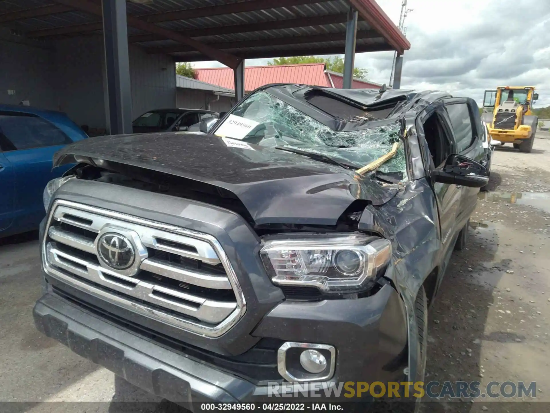 6 Photograph of a damaged car 3TMGZ5AN3KM262204 TOYOTA TACOMA 4WD 2019