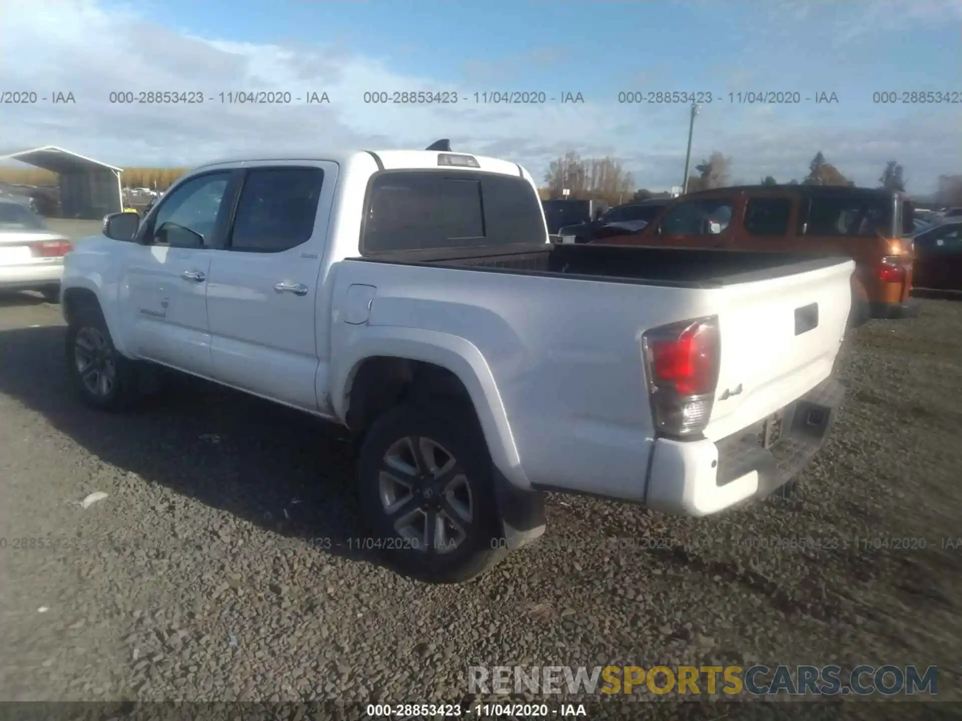 3 Photograph of a damaged car 3TMGZ5AN4KM270537 TOYOTA TACOMA 4WD 2019