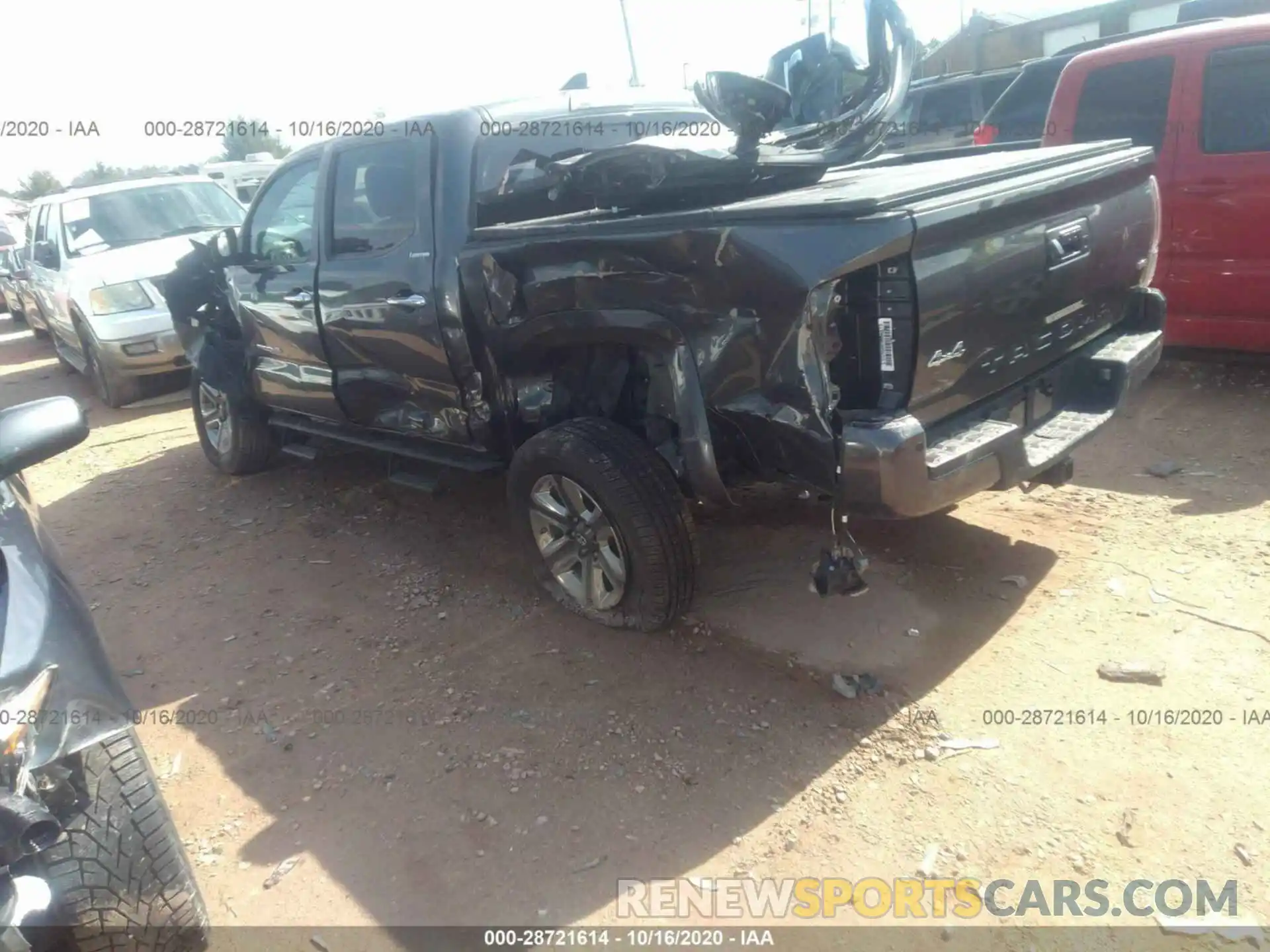 3 Фотография поврежденного автомобиля 3TMGZ5AN5KM287329 TOYOTA TACOMA 4WD 2019
