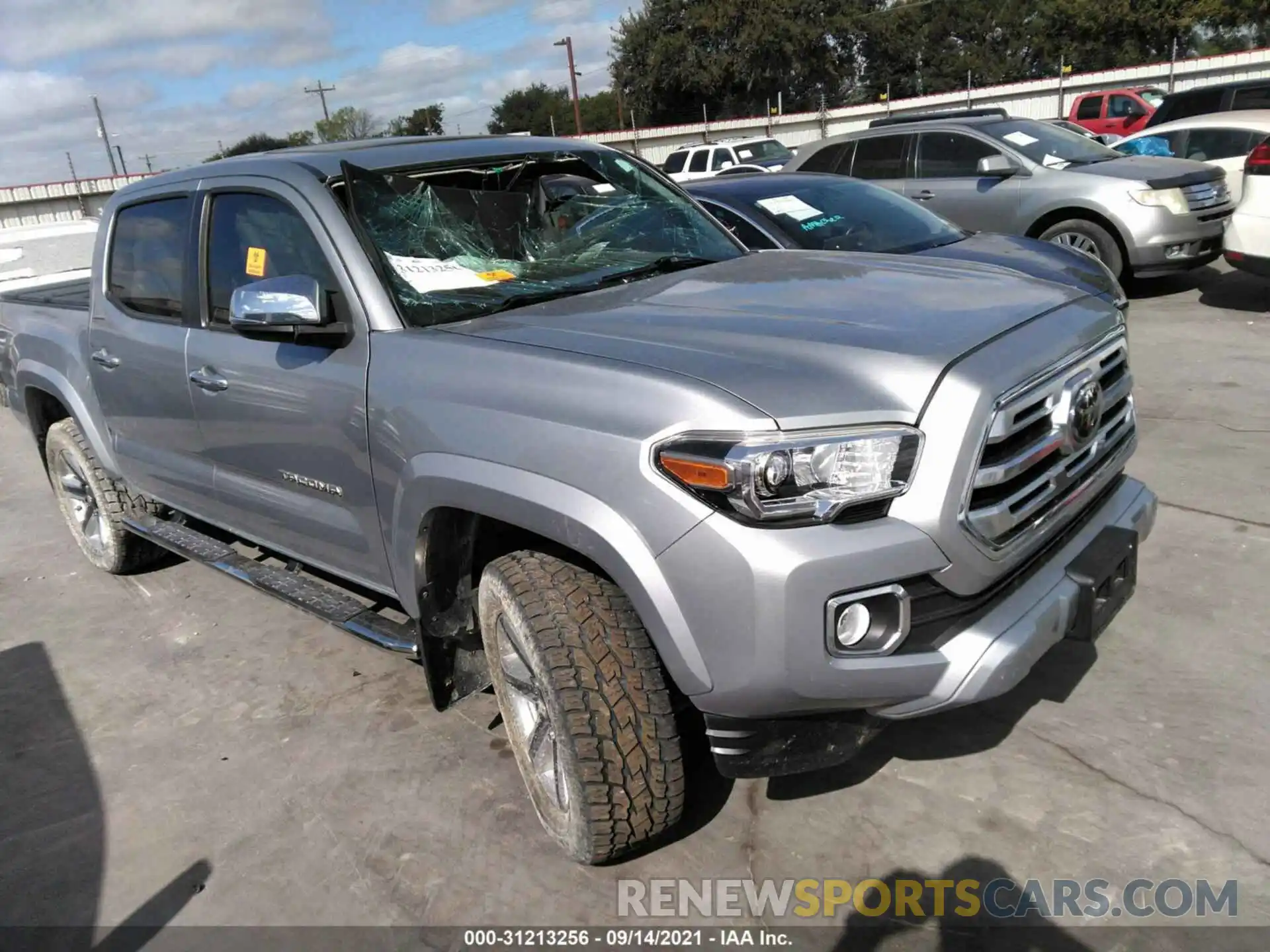 1 Photograph of a damaged car 3TMGZ5AN6KM212011 TOYOTA TACOMA 4WD 2019