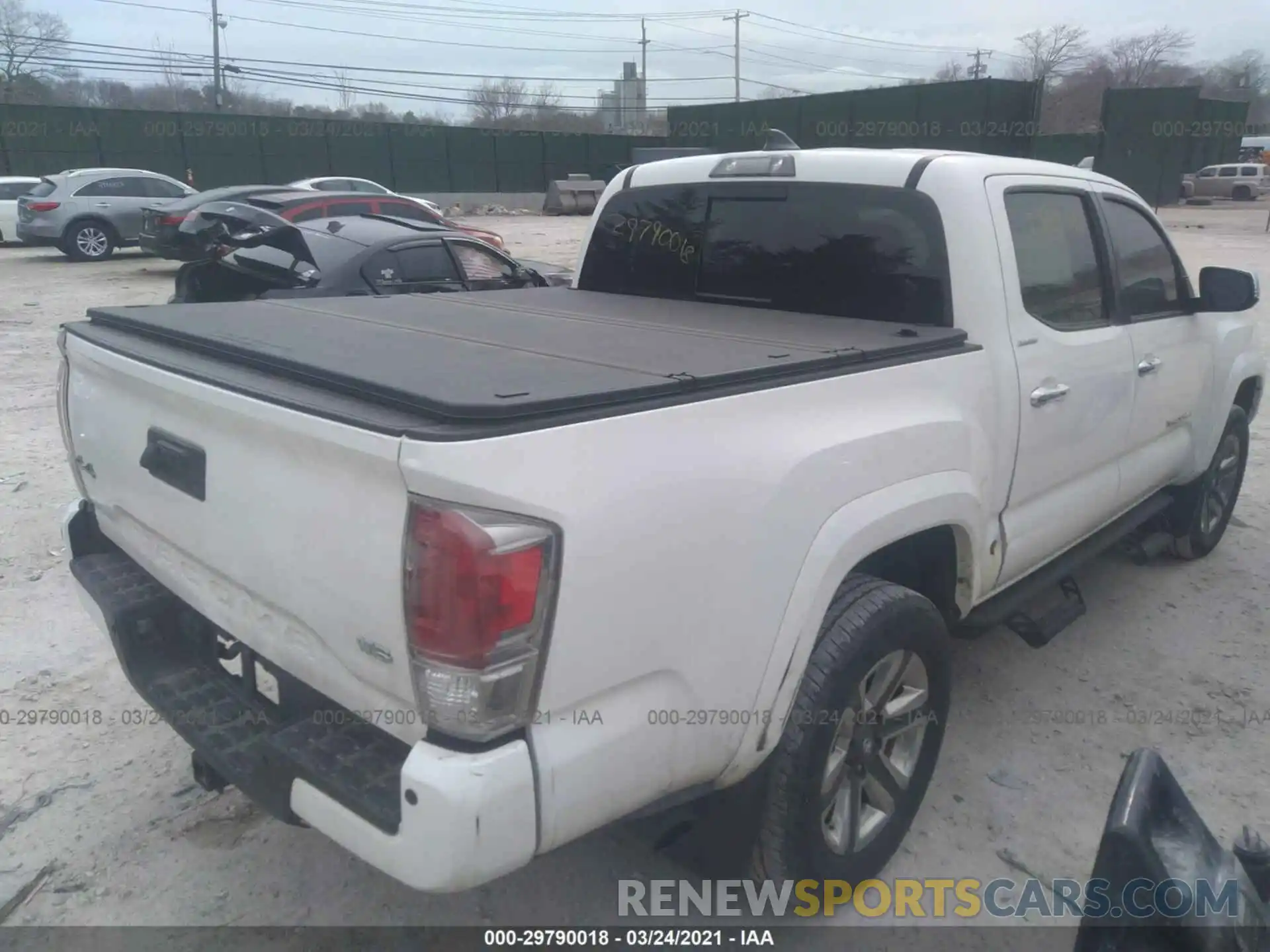 4 Photograph of a damaged car 3TMGZ5AN7KM190245 TOYOTA TACOMA 4WD 2019