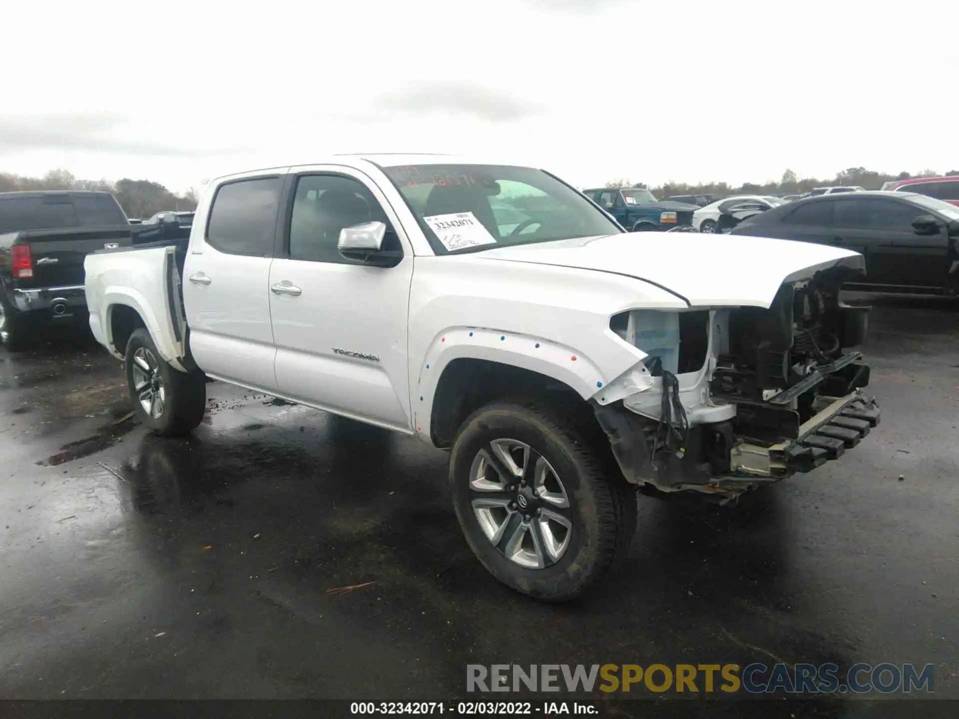 1 Photograph of a damaged car 3TMGZ5AN9KM190845 TOYOTA TACOMA 4WD 2019