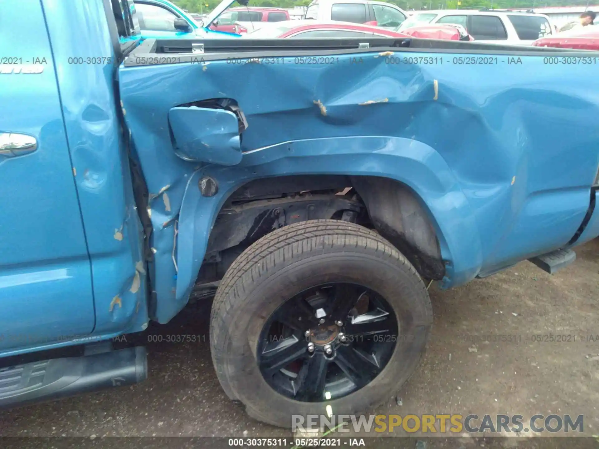 6 Photograph of a damaged car 3TMGZ5AN9KM199514 TOYOTA TACOMA 4WD 2019