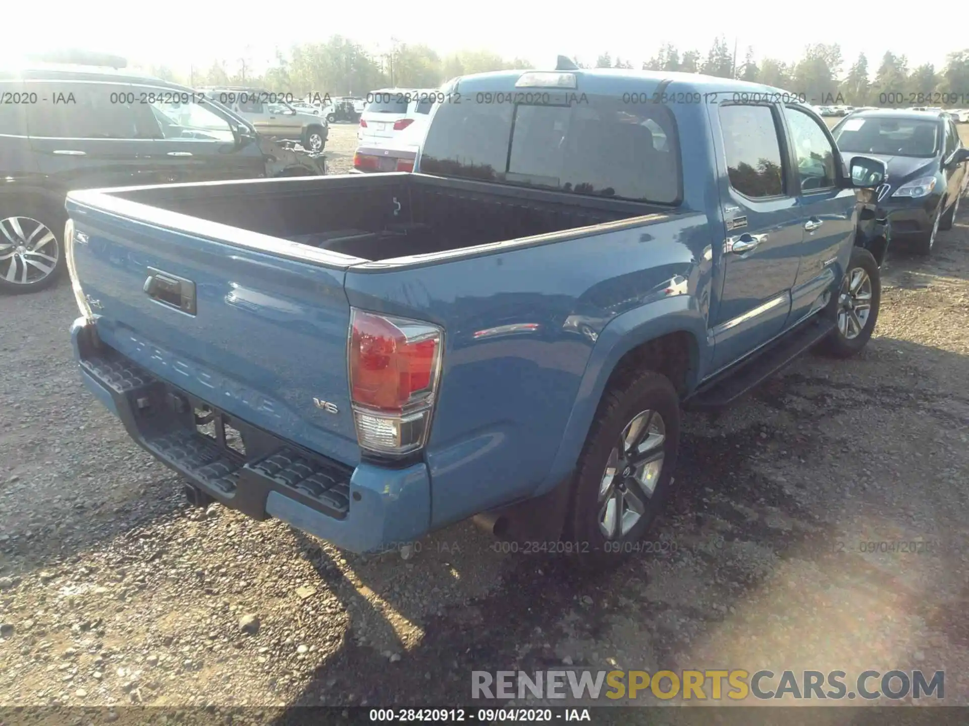 4 Photograph of a damaged car 3TMGZ5AN9KM204758 TOYOTA TACOMA 4WD 2019