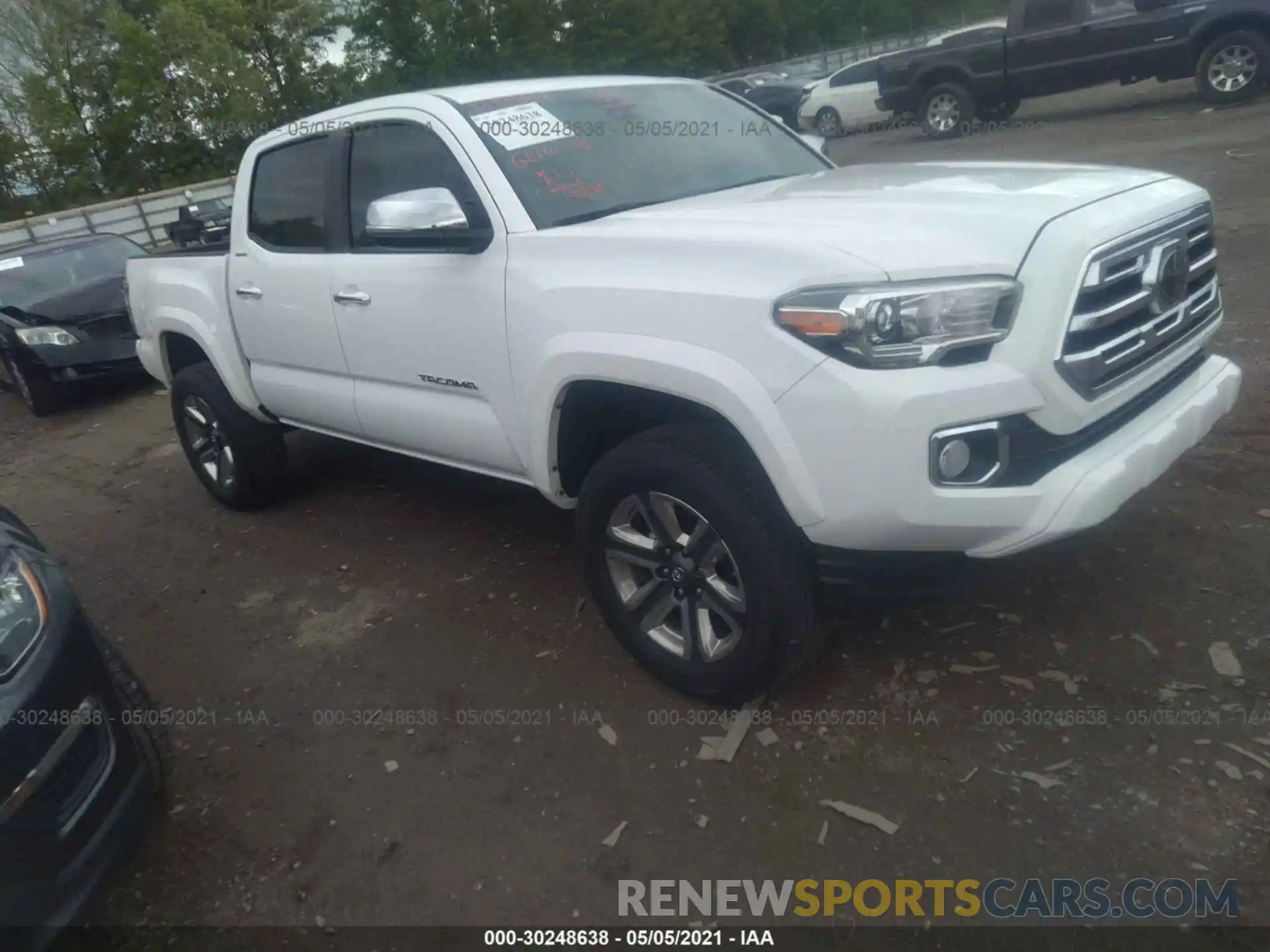 1 Photograph of a damaged car 3TMGZ5AN9KM214819 TOYOTA TACOMA 4WD 2019