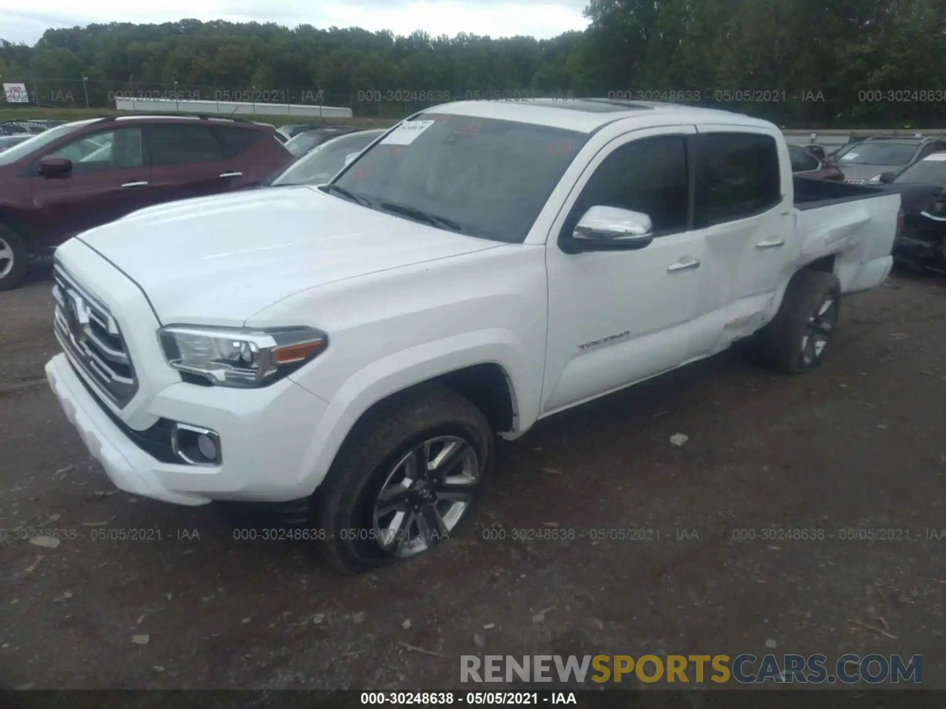 2 Photograph of a damaged car 3TMGZ5AN9KM214819 TOYOTA TACOMA 4WD 2019