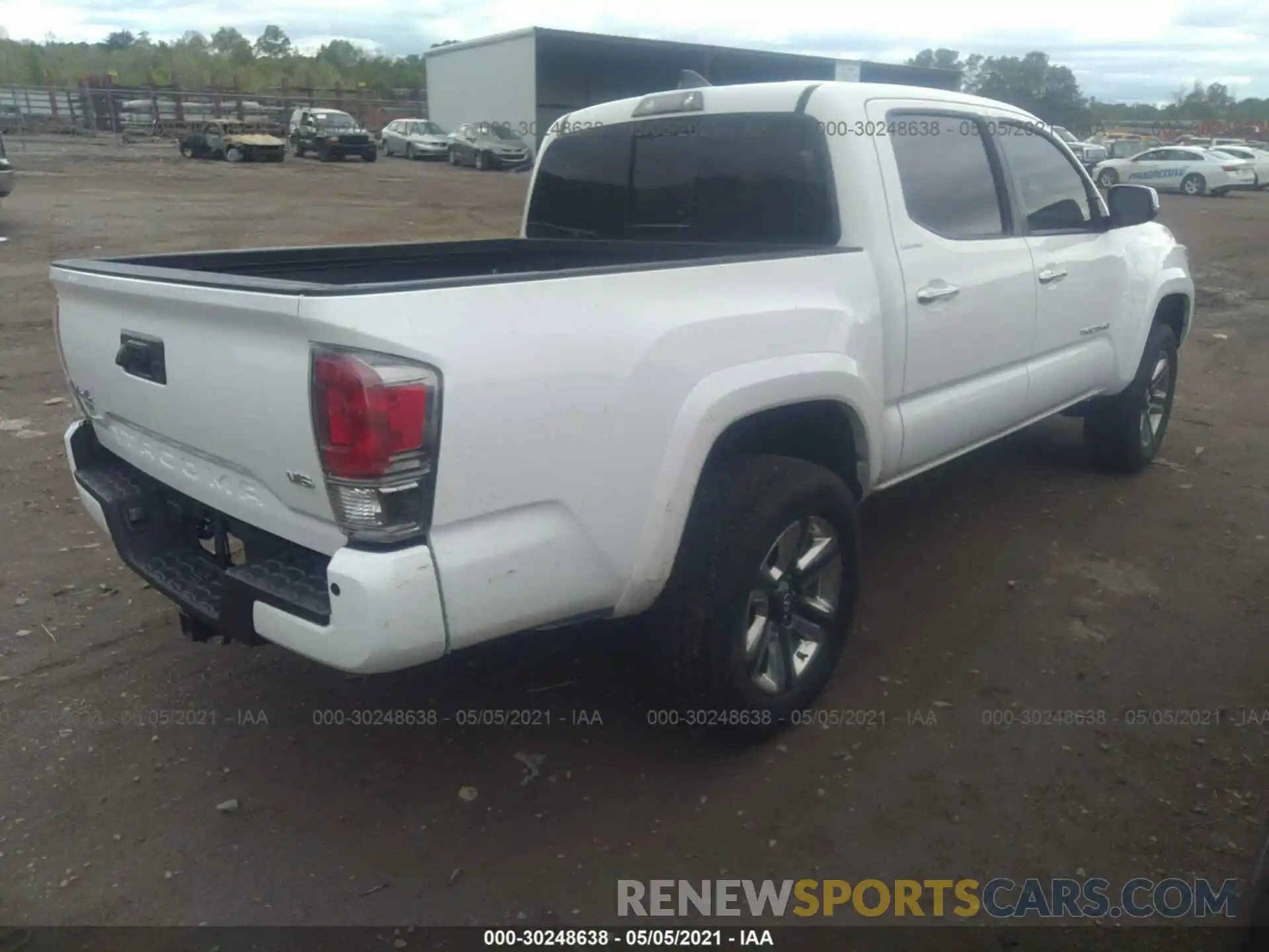 4 Photograph of a damaged car 3TMGZ5AN9KM214819 TOYOTA TACOMA 4WD 2019