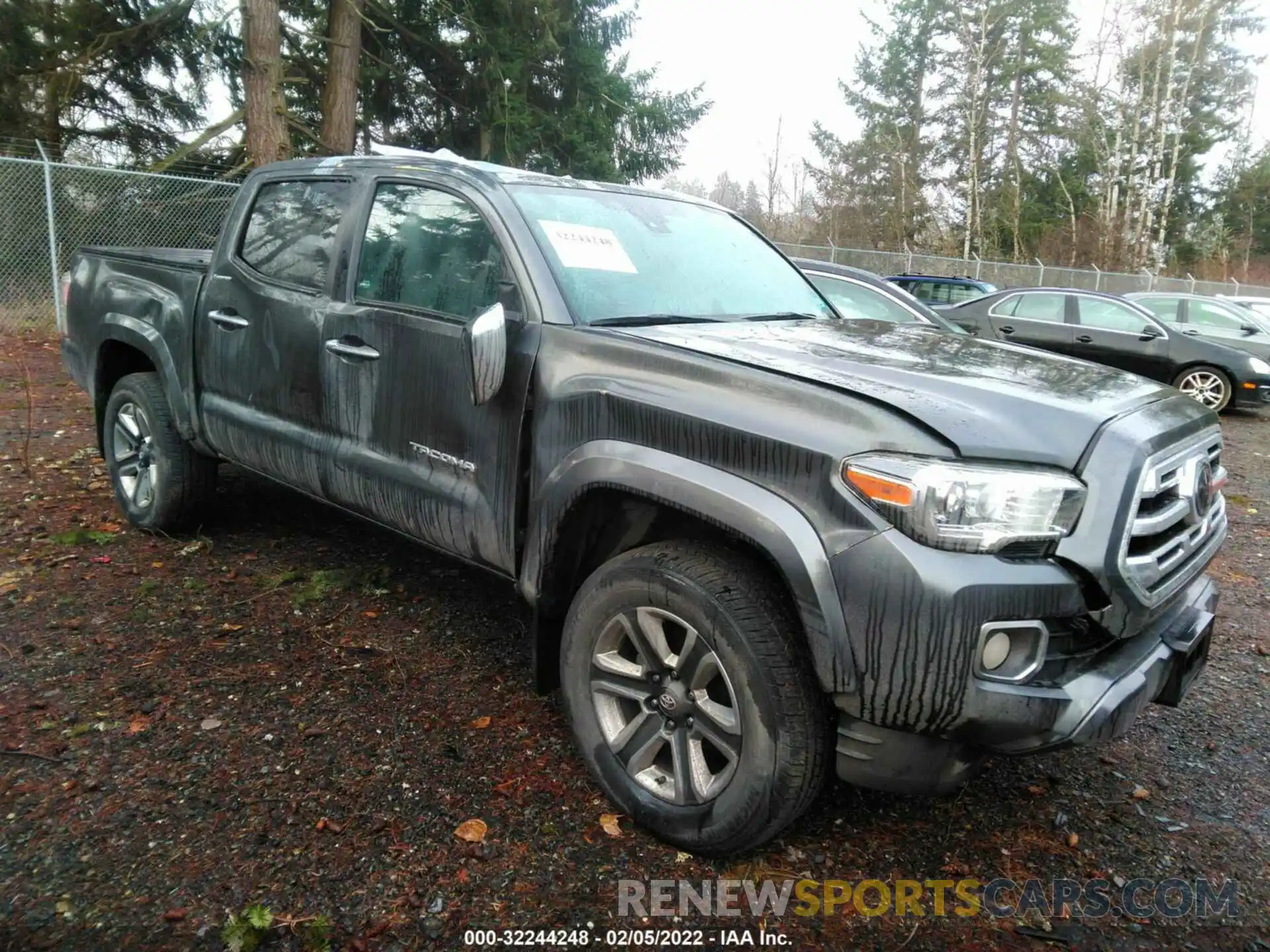 1 Photograph of a damaged car 3TMGZ5ANXKM271286 TOYOTA TACOMA 4WD 2019