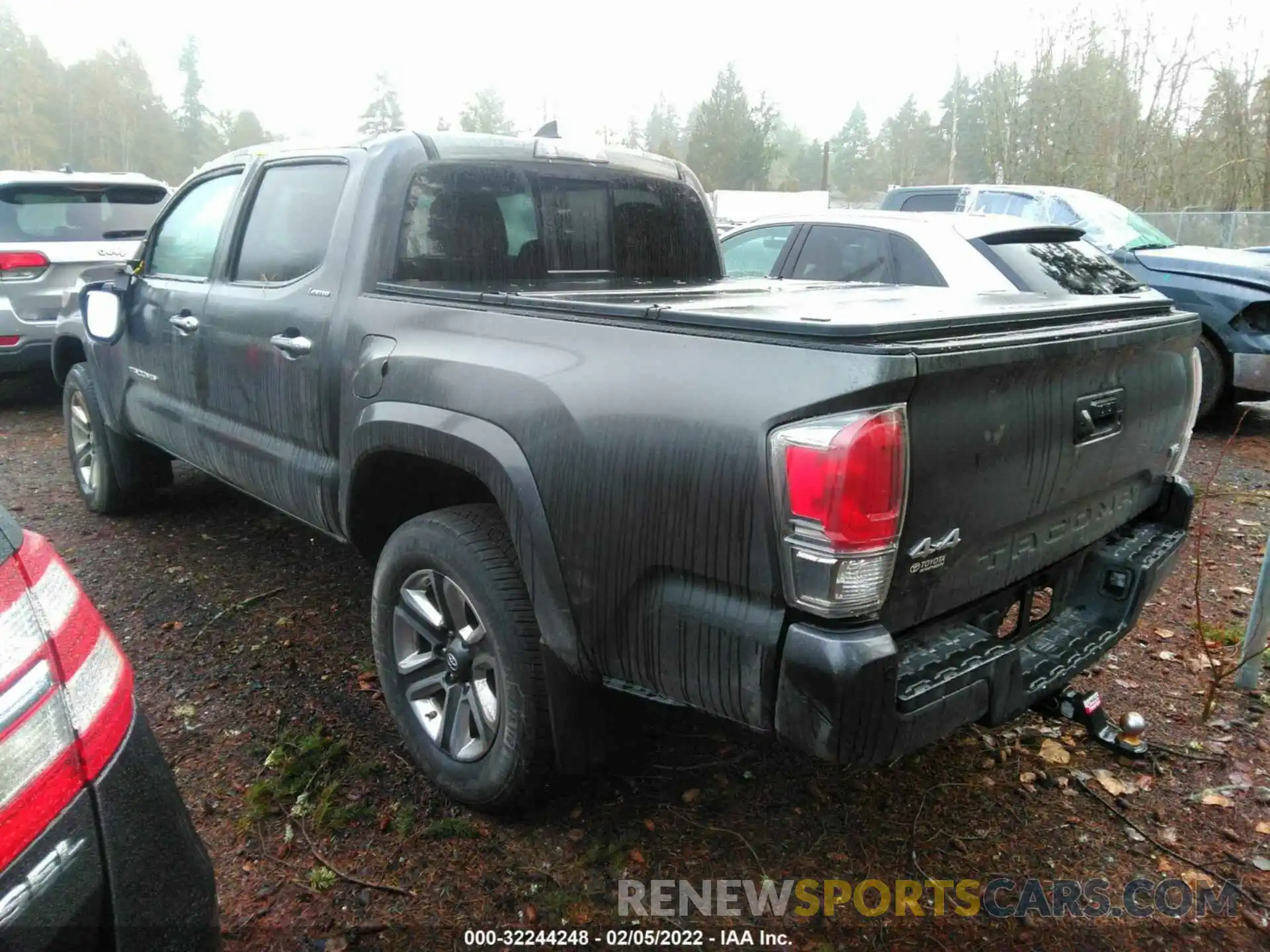 3 Photograph of a damaged car 3TMGZ5ANXKM271286 TOYOTA TACOMA 4WD 2019